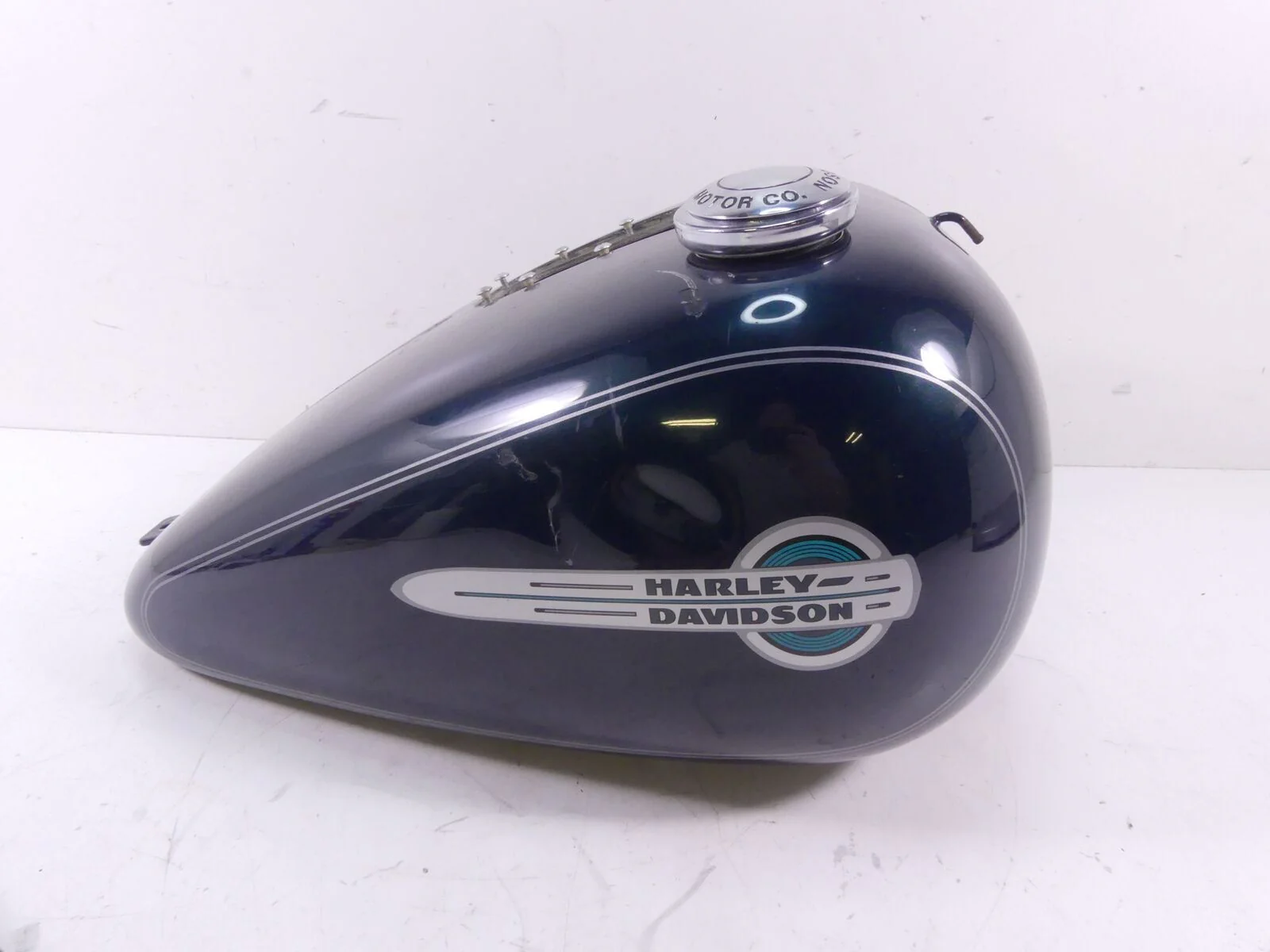 2002 Harley FLSTCI Softail Heritage Fuel Gas Petrol Tank Reservoir -Dent 61625-0