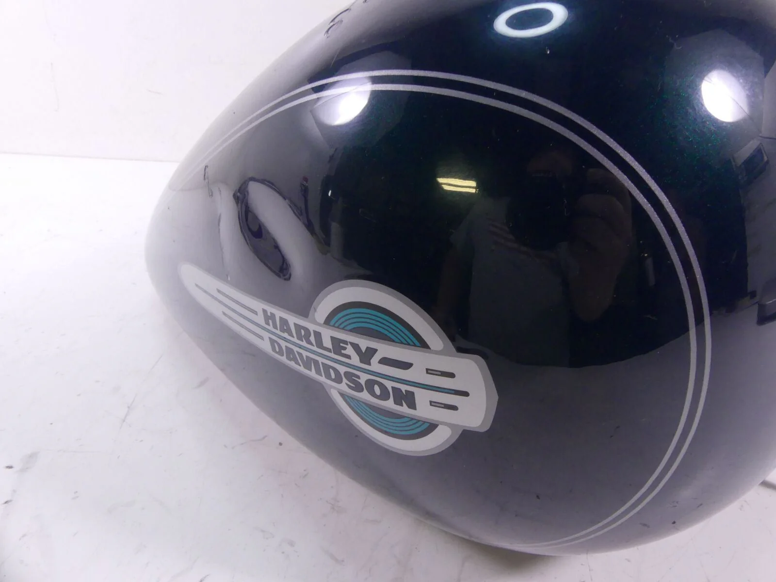 2002 Harley FLSTCI Softail Heritage Fuel Gas Petrol Tank Reservoir -Dent 61625-0 - Image 10