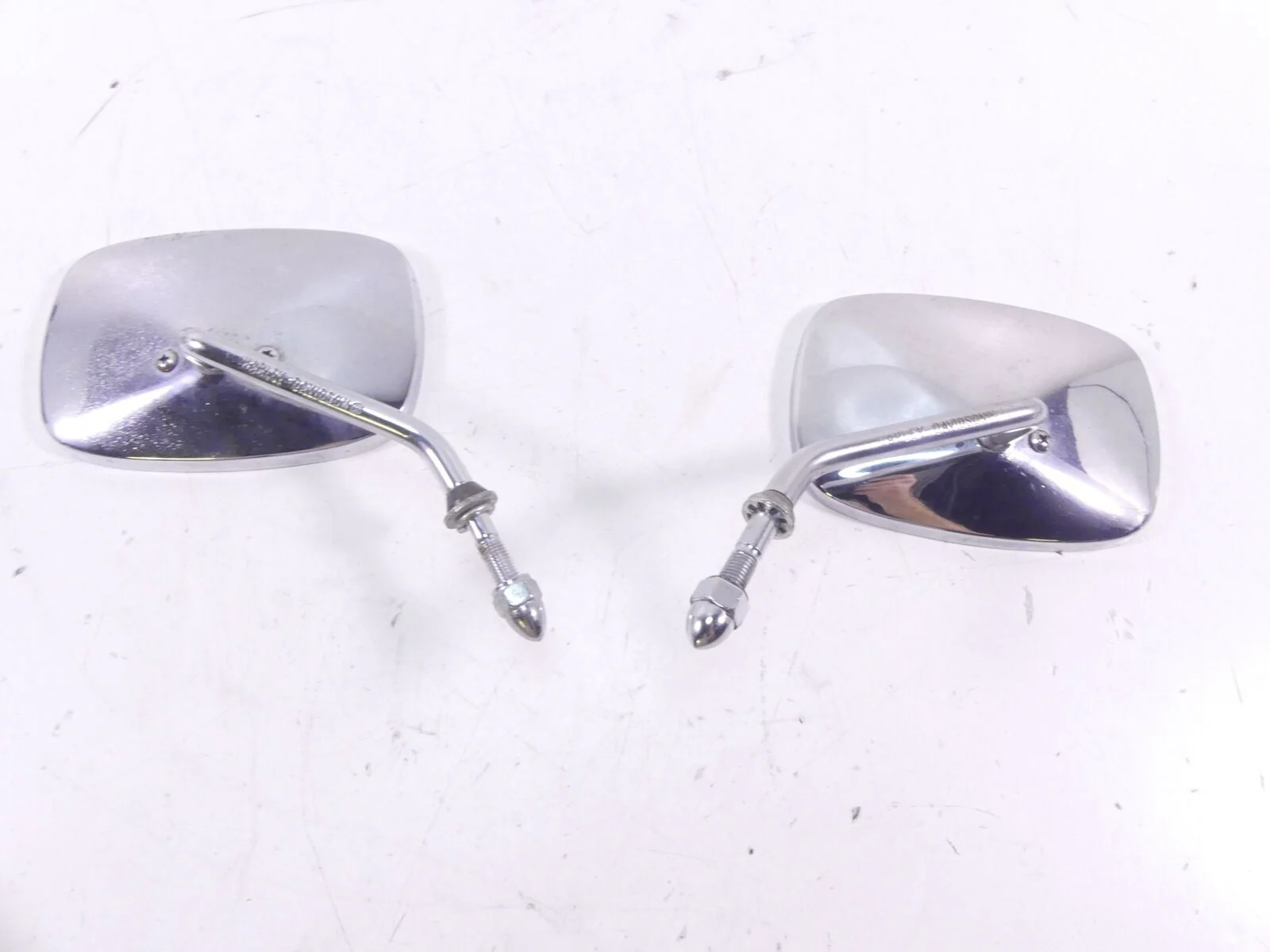 2002 Harley FLSTCI Softail Heritage Left Right Rear View Mirror Set 91875-88A