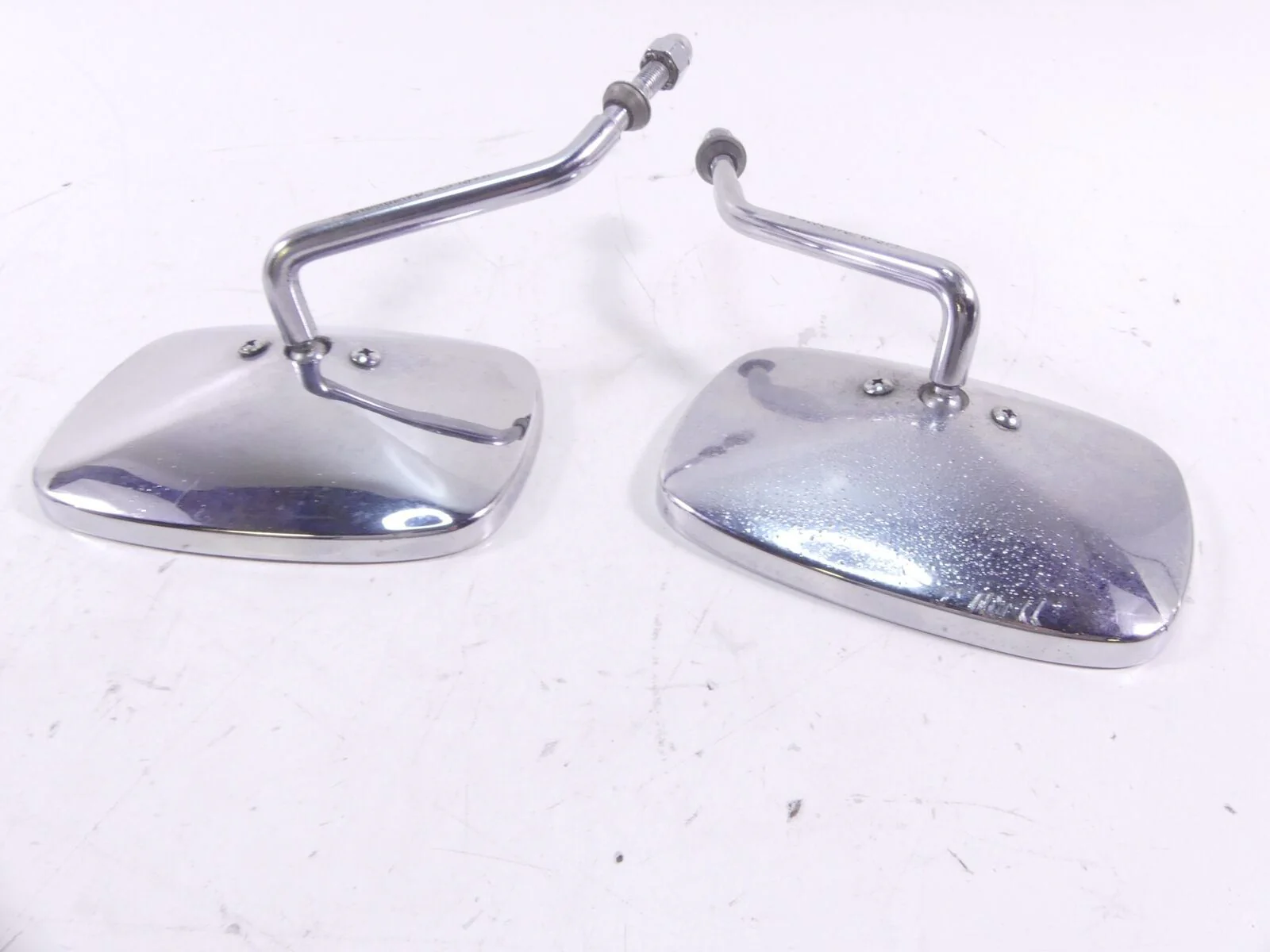 2002 Harley FLSTCI Softail Heritage Left Right Rear View Mirror Set 91875-88A - Image 5