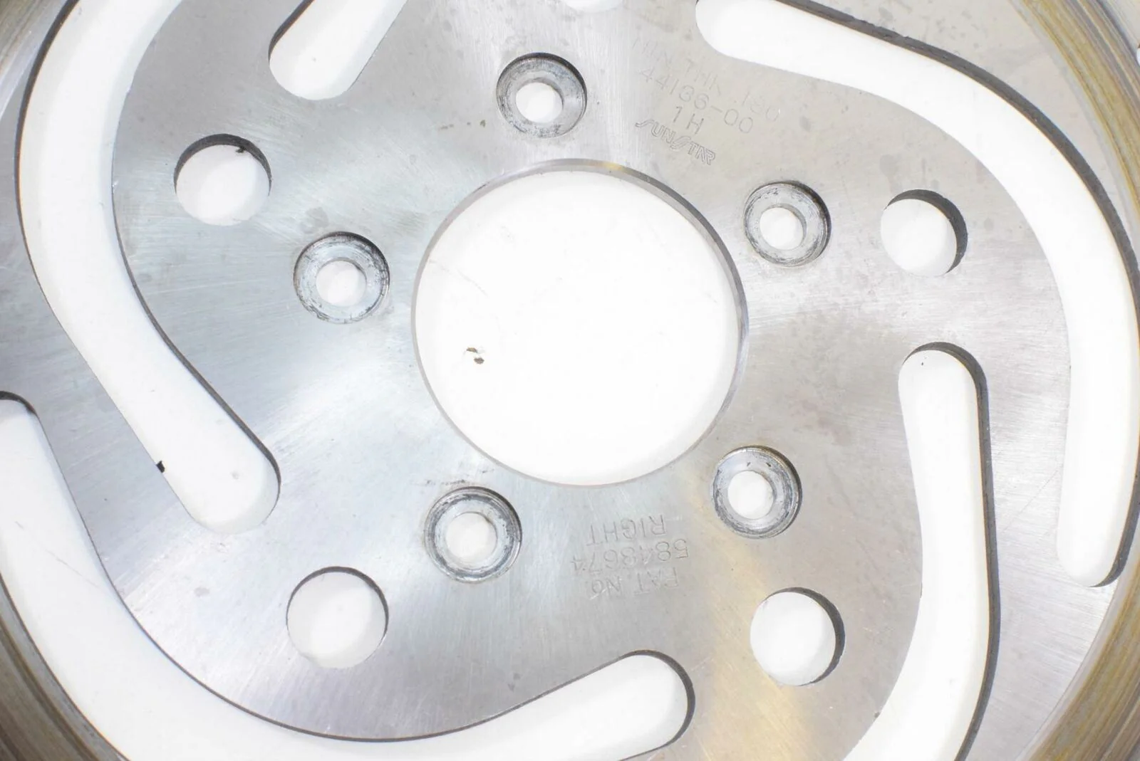 2002 Harley Touring FLHT Electra Glide Front Brake Disc Rotor Set 4.6mm 44136-00 - Image 4