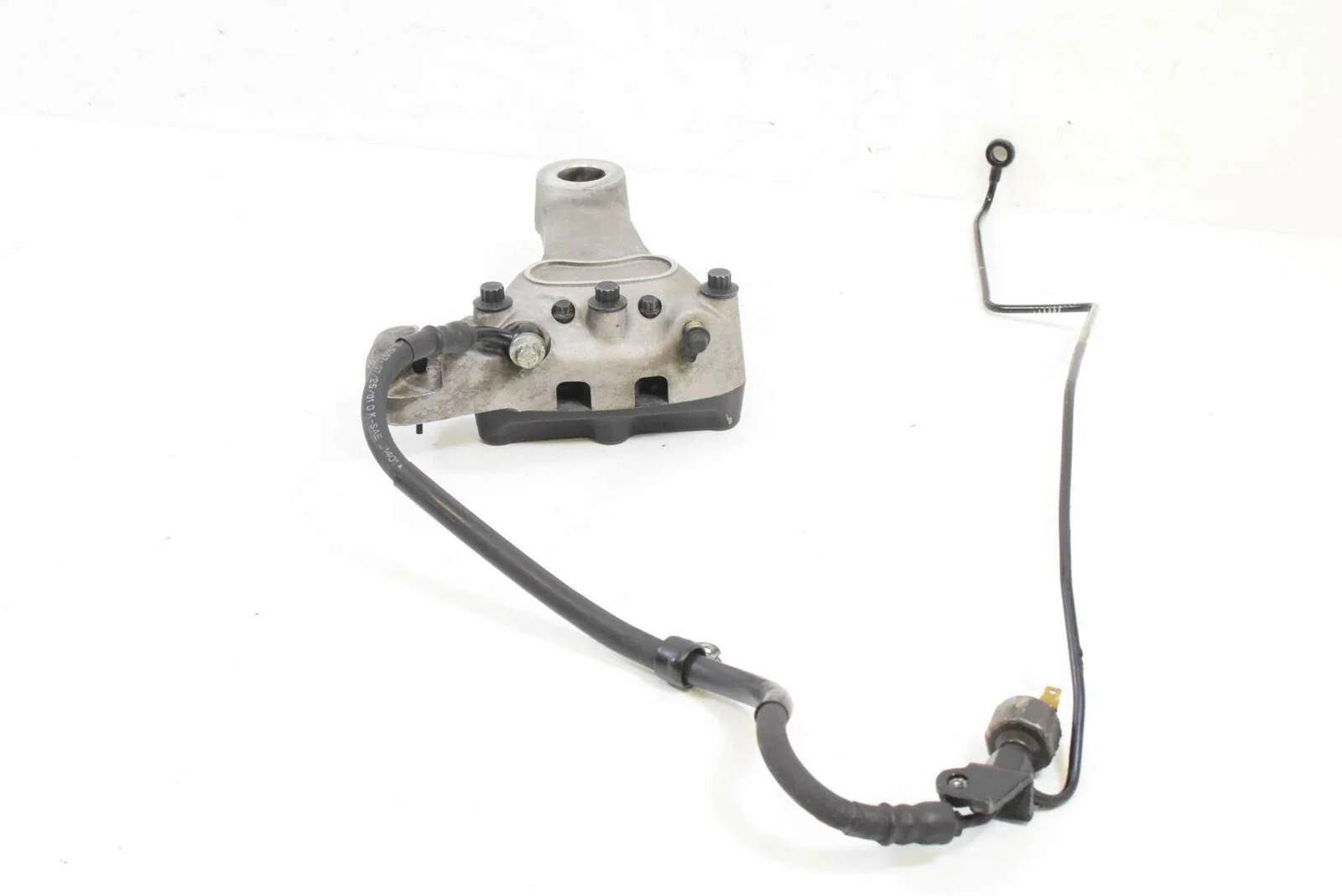 2002 Harley Touring FLHT Electra Glide Rear Brake Caliper & Bracket  44080-02C - Image 3