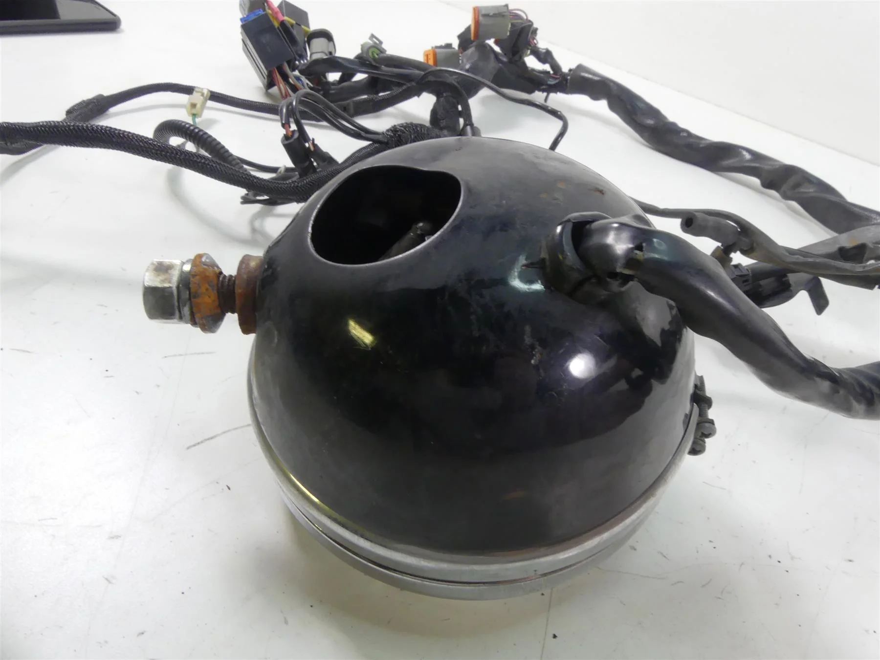 2002 Harley XL1200 Sportster Main Wiring Harness Headlight -Read 70152-99 - Image 5