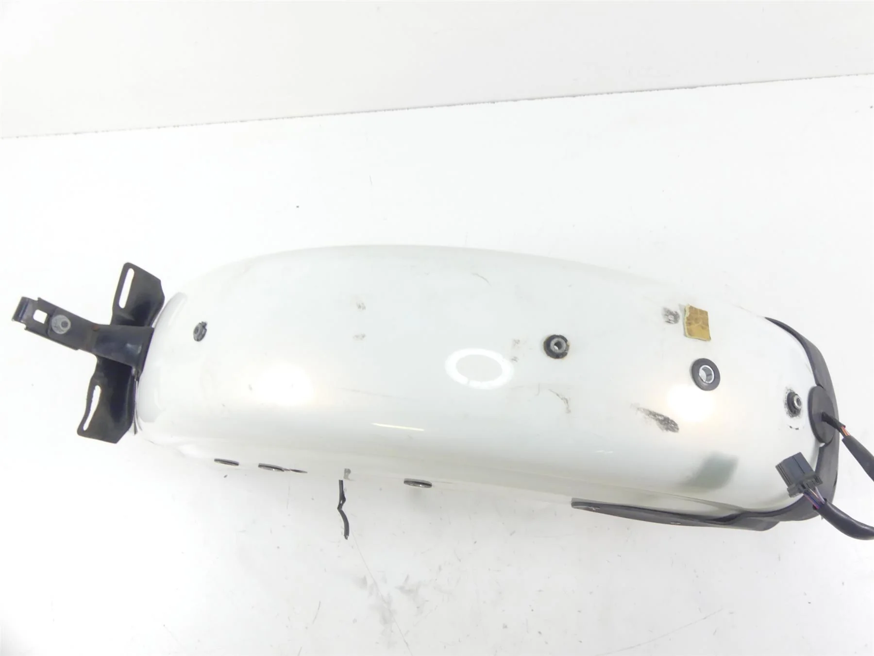 2002 Harley XL1200 Sportster Rear White Fender 59674-99 - Image 6