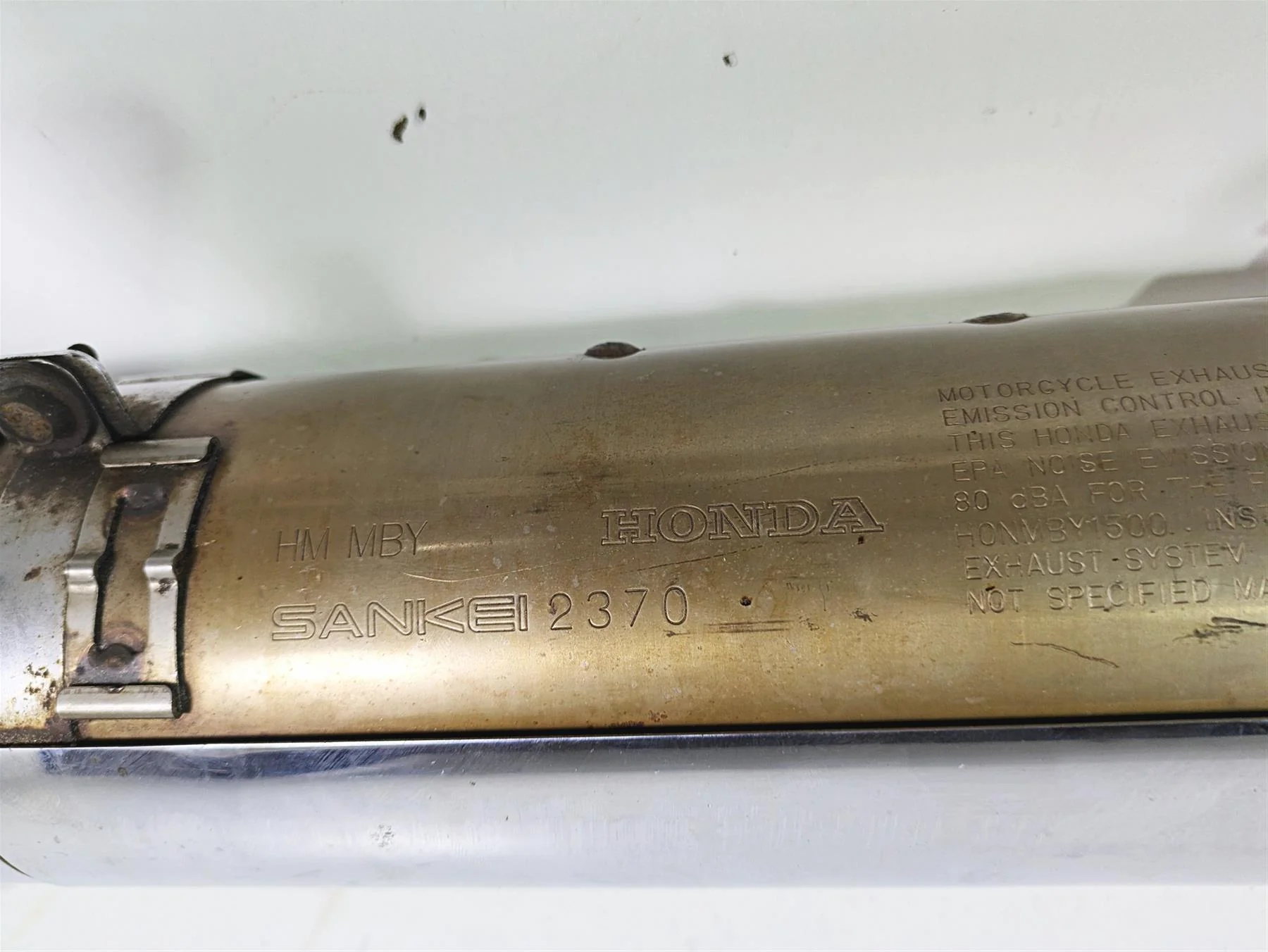2002 Honda GL1500 CD Valkyrie Deluxe Exhaust Pipe Muffler Headers 18300-MZ0-A02 - Image 5