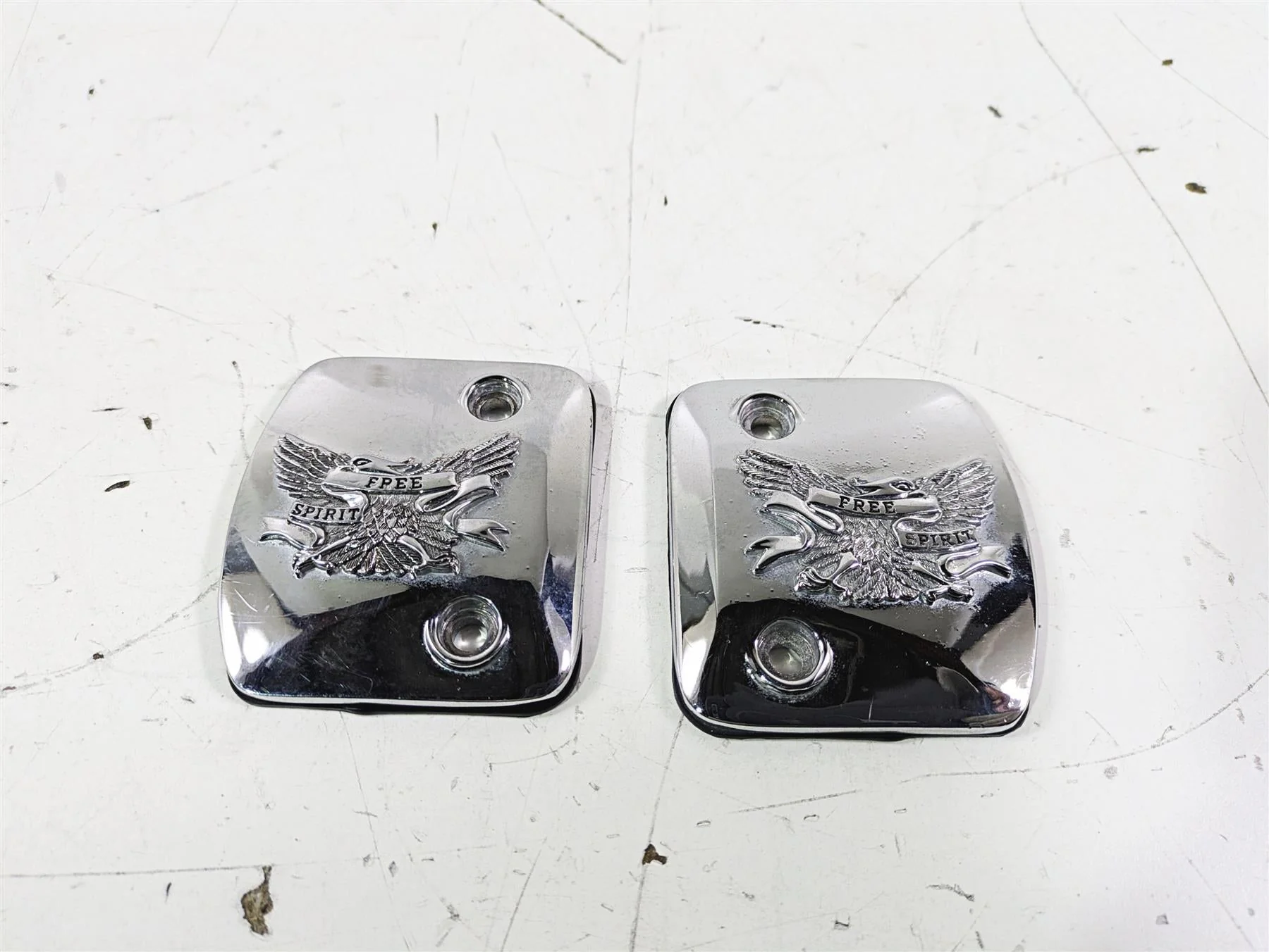 2002 Honda GL1500 CD Valkyrie Deluxe Free Spirit Cam Shaft Cover Set 03.16 B0 - Image 2