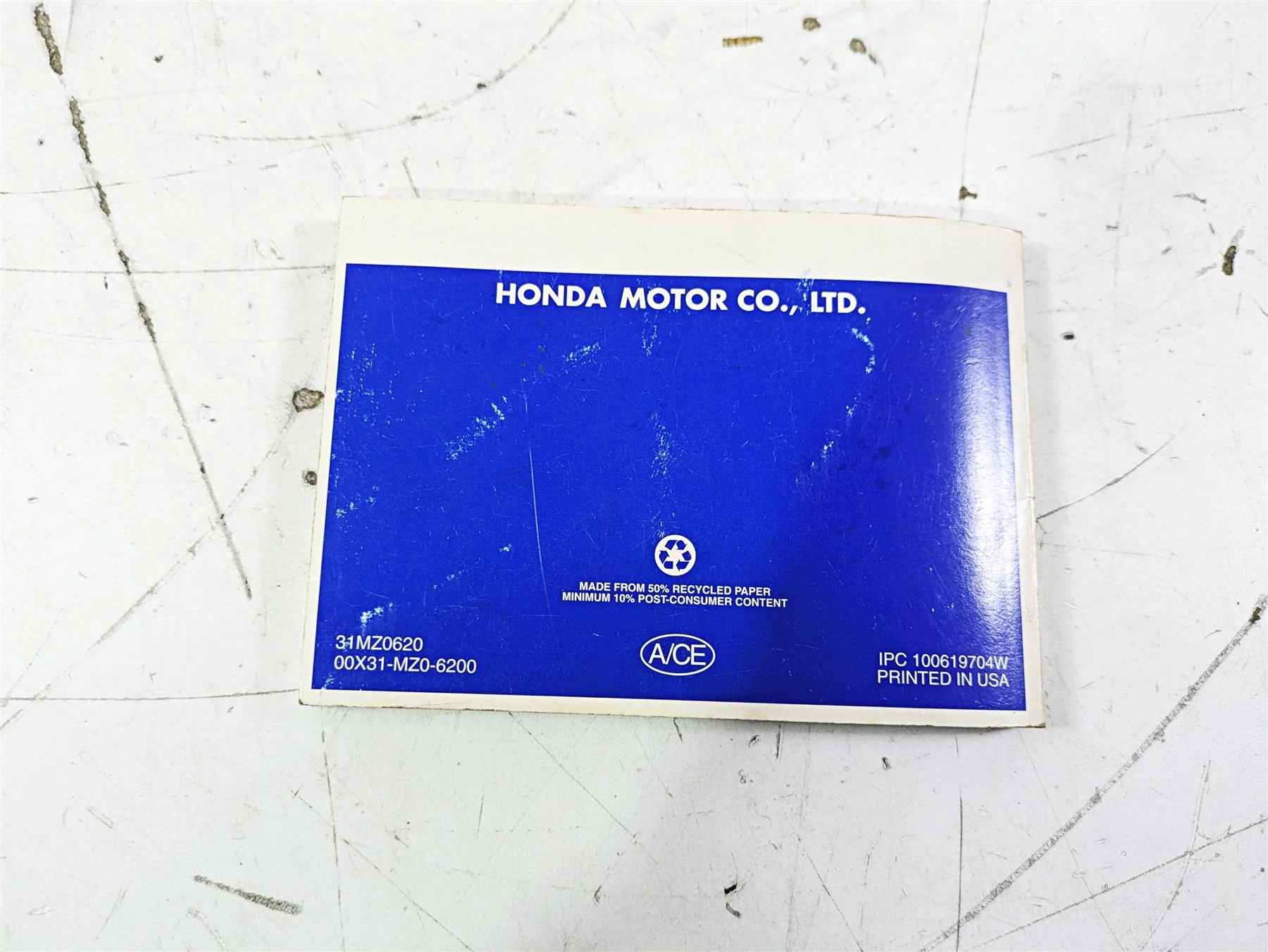 2002 Honda GL1500 CD Valkyrie Deluxe Owners Manual Tourer 00X31-MZ0-6200 - Image 6