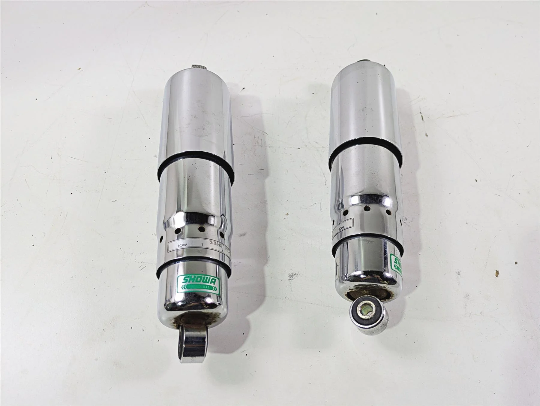 2002 Honda GL1500 CD Valkyrie Deluxe Rear Shock Damper Set 13" 52400-MZ0-A41 - Image 2