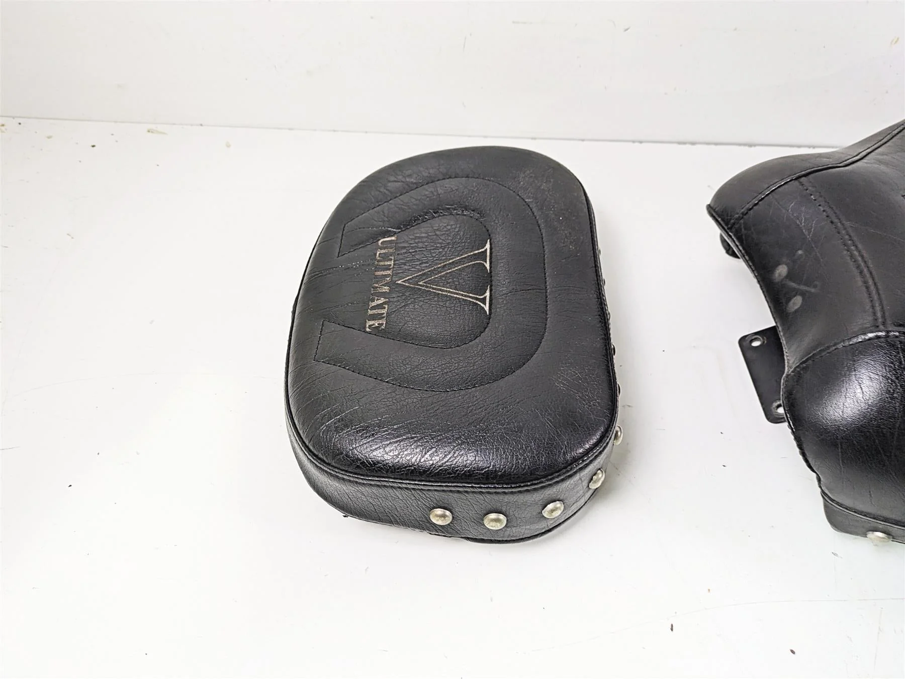 2002 Honda GL1500 CD Valkyrie Deluxe Ultimate Front Rear Lowrider Seat Saddle Set - Image 9