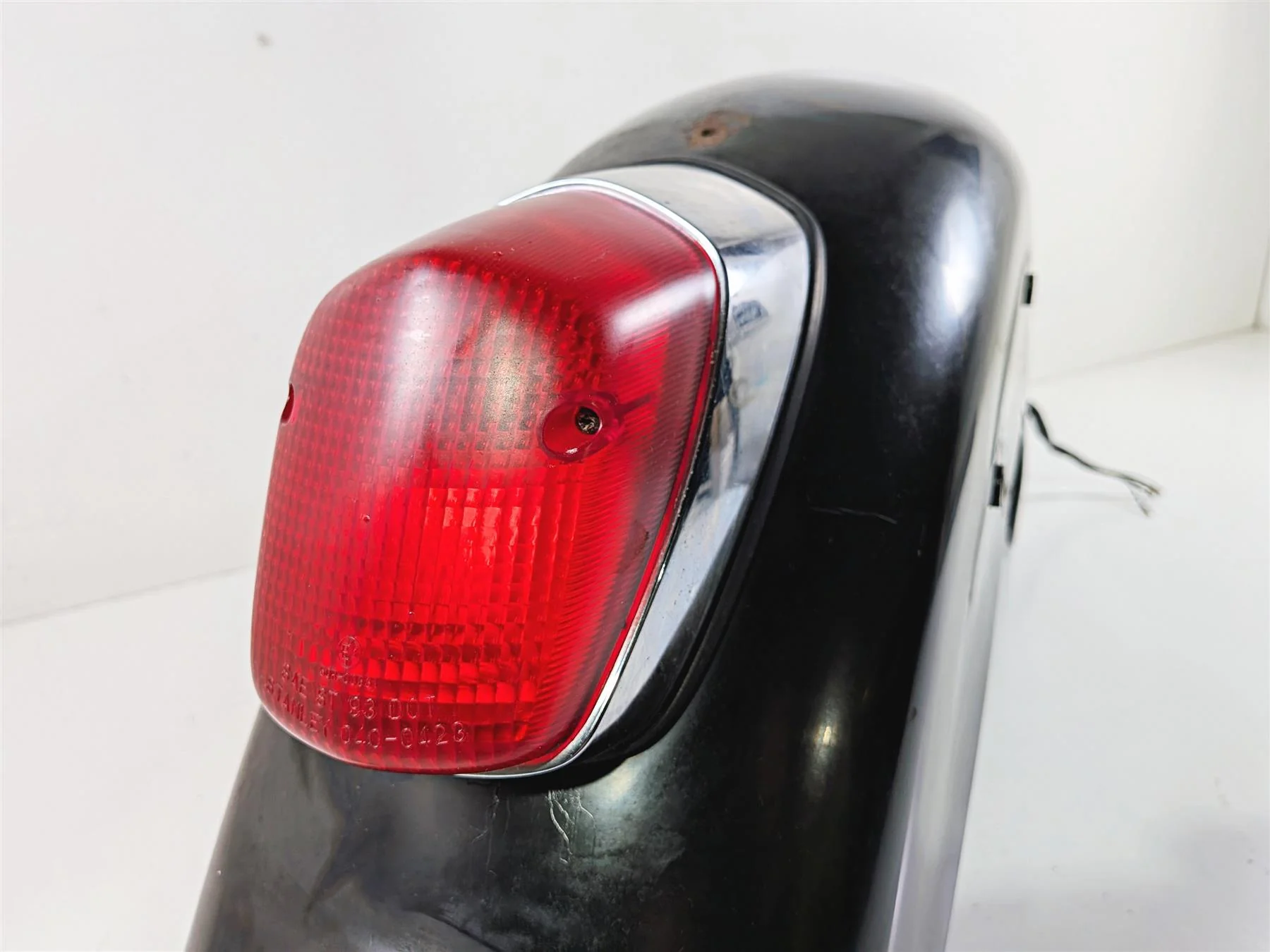 2002 Honda Shadow VT750 CDA Deluxe Rear Fender & Taillight 80100-MBA-661ZB - Image 11