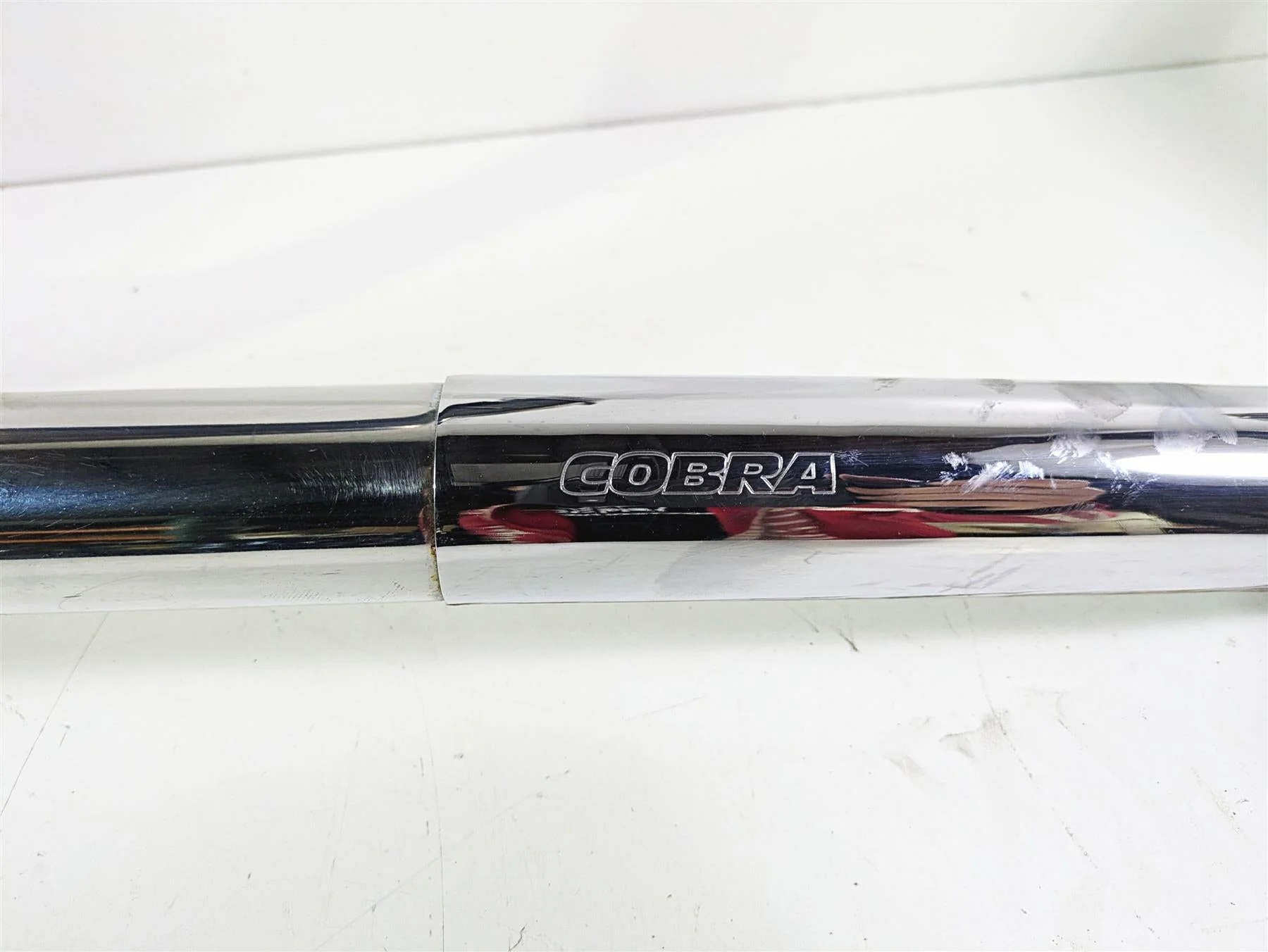 2002 Honda V-Twin VTX1800 C Cobra 2" Straight Slash Cut Drag Exhaust Set 1275 - Image 2