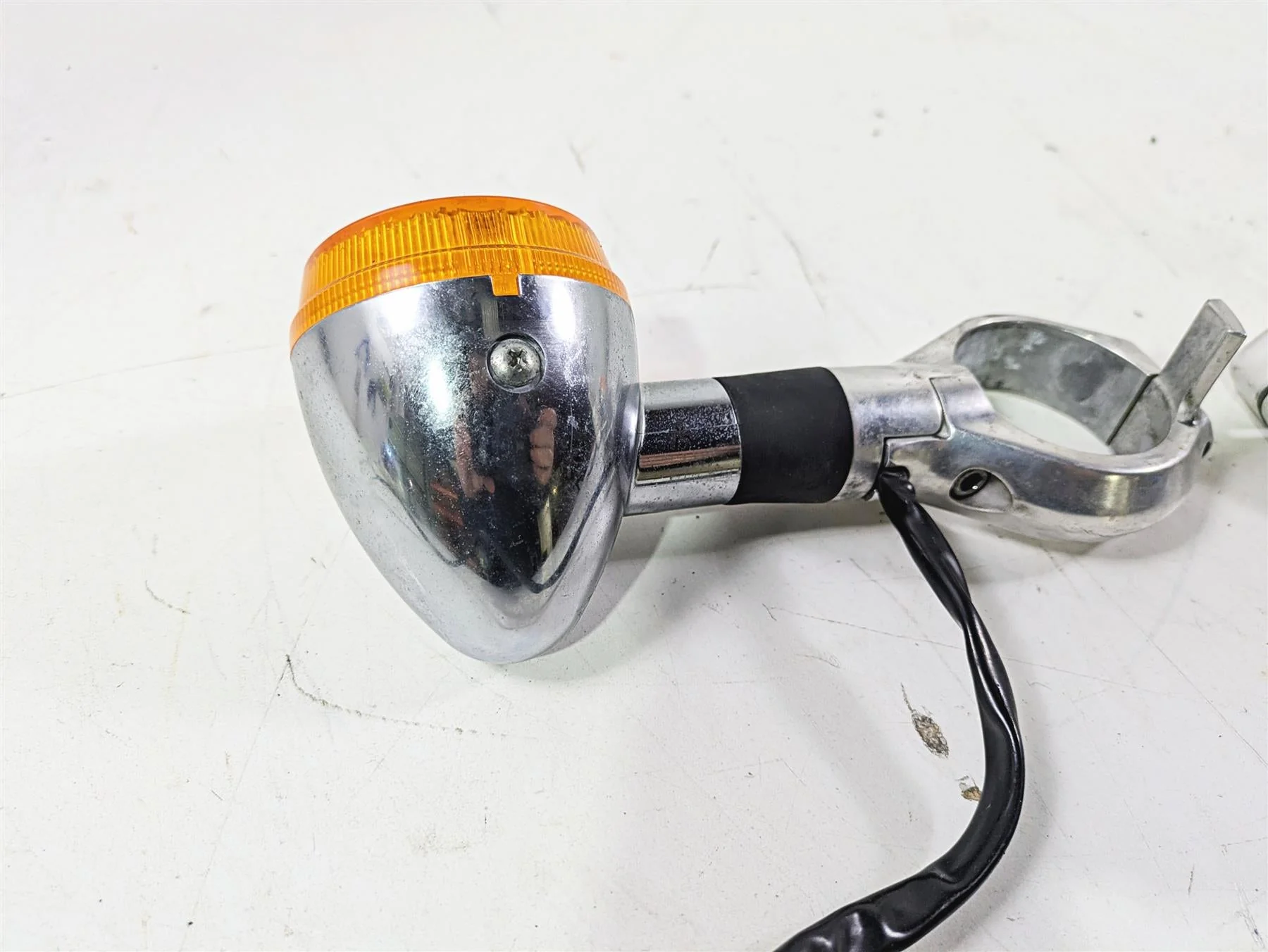 2002 Honda V-Twin VTX1800 C Front Blinker Turn Signal Set 33400-MBH-672 - Image 8