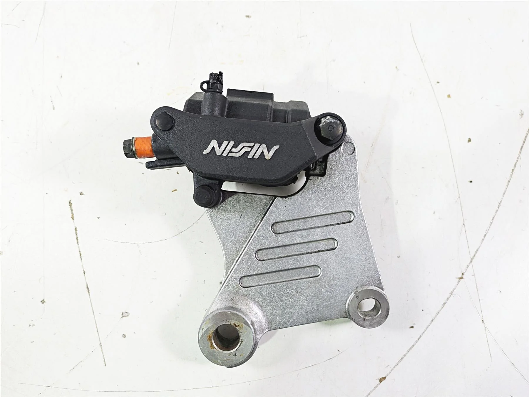 2002 Honda V-Twin VTX1800 C Nissin Rear Brake Caliper & Bracket 43150-MCH-006 - Image 5
