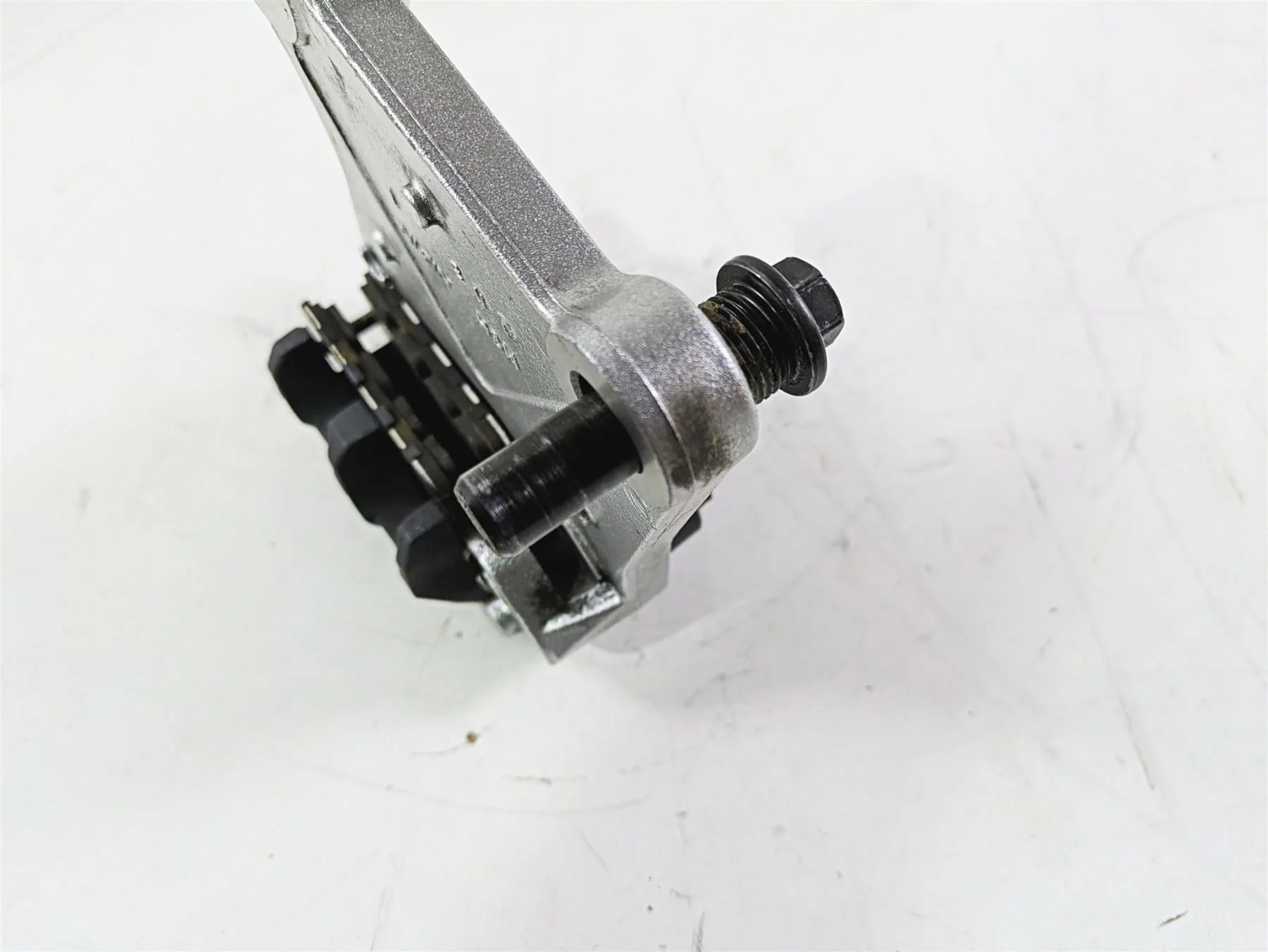 2002 Honda V-Twin VTX1800 C Rear Brake Caliper & Bracket Nissin 43150-MCH-006 - Image 10