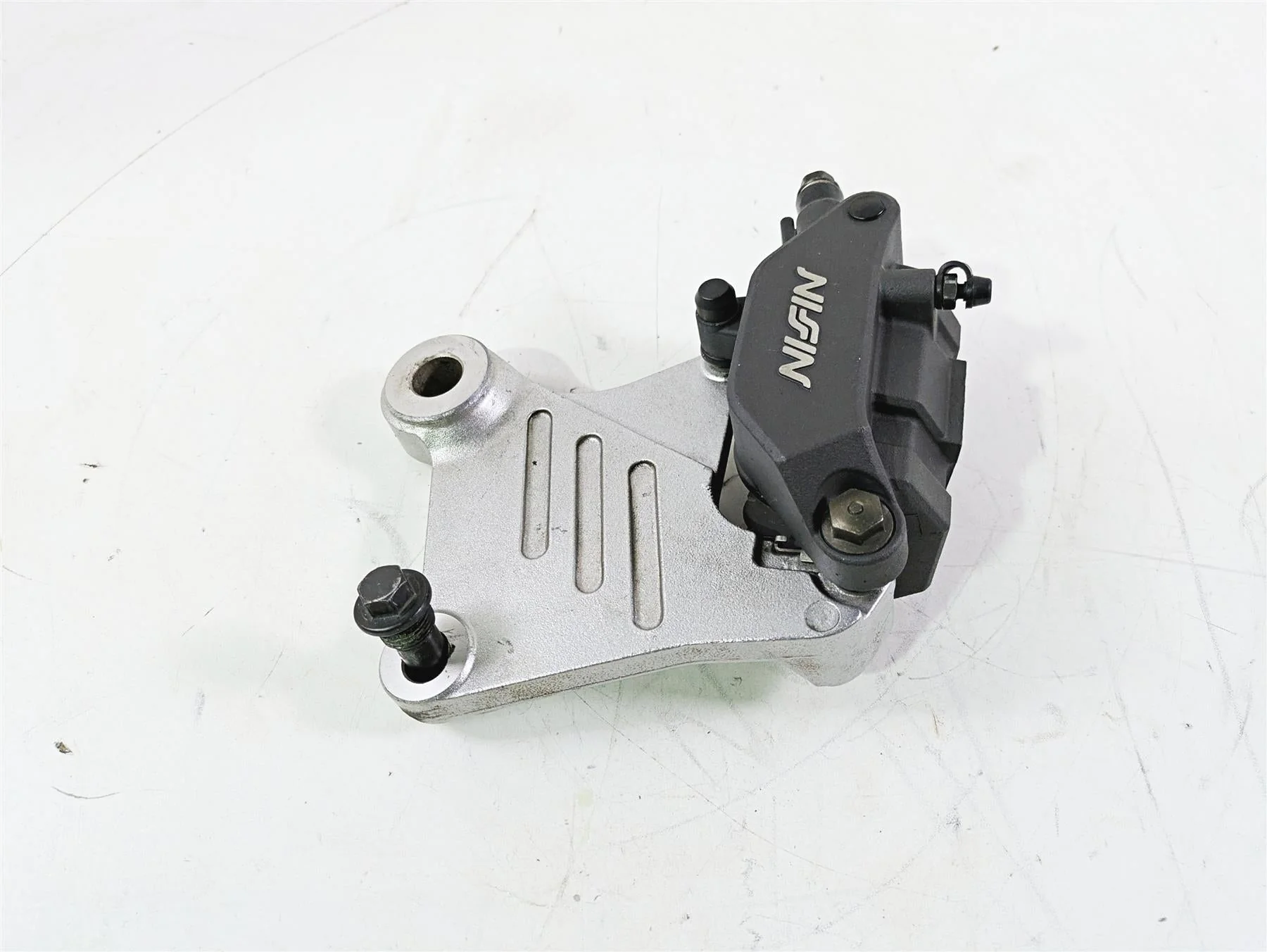 2002 Honda V-Twin VTX1800 C Rear Brake Caliper & Bracket Nissin 43150-MCH-006 - Image 2