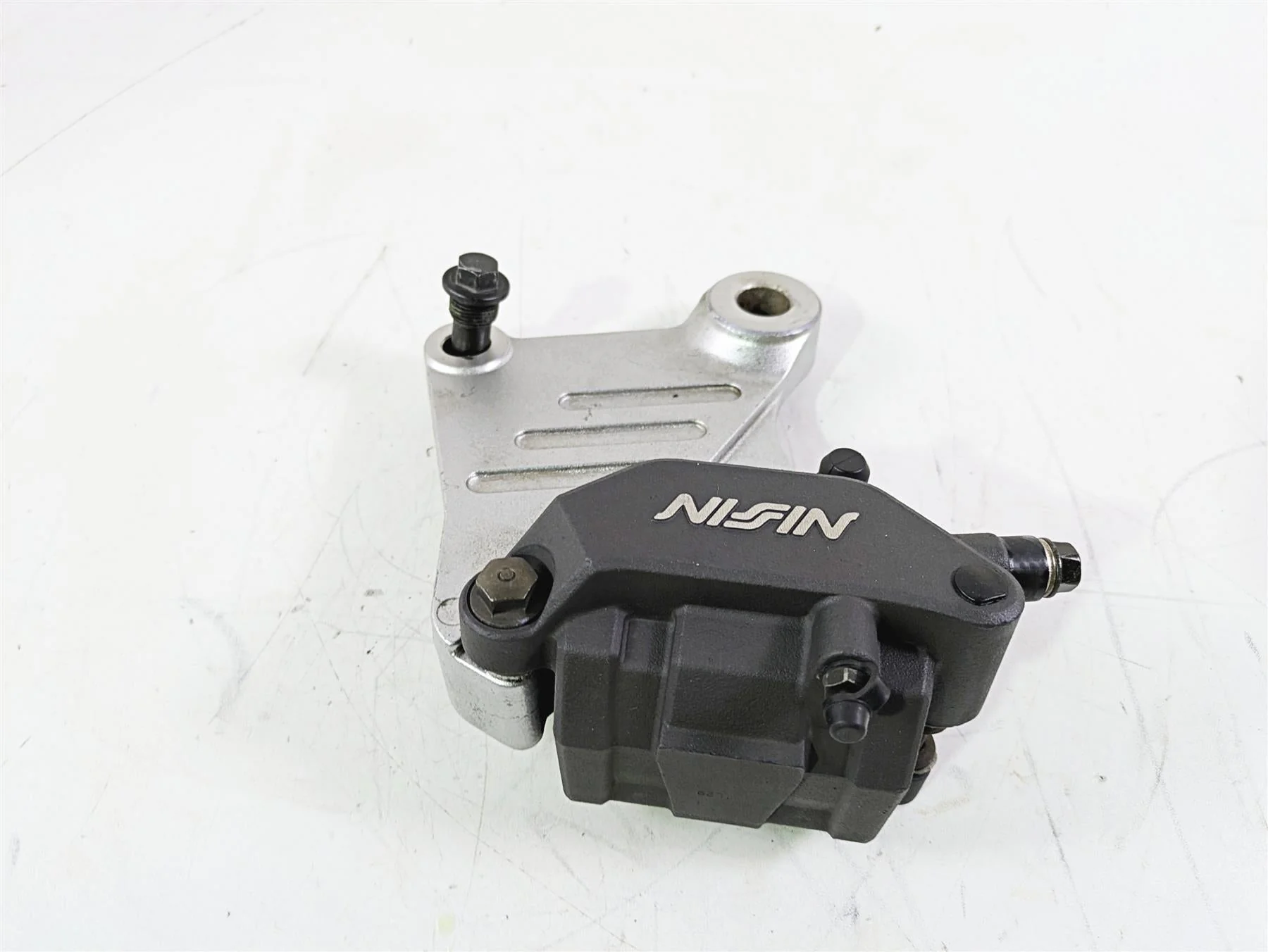 2002 Honda V-Twin VTX1800 C Rear Brake Caliper & Bracket Nissin 43150-MCH-006 - Image 3