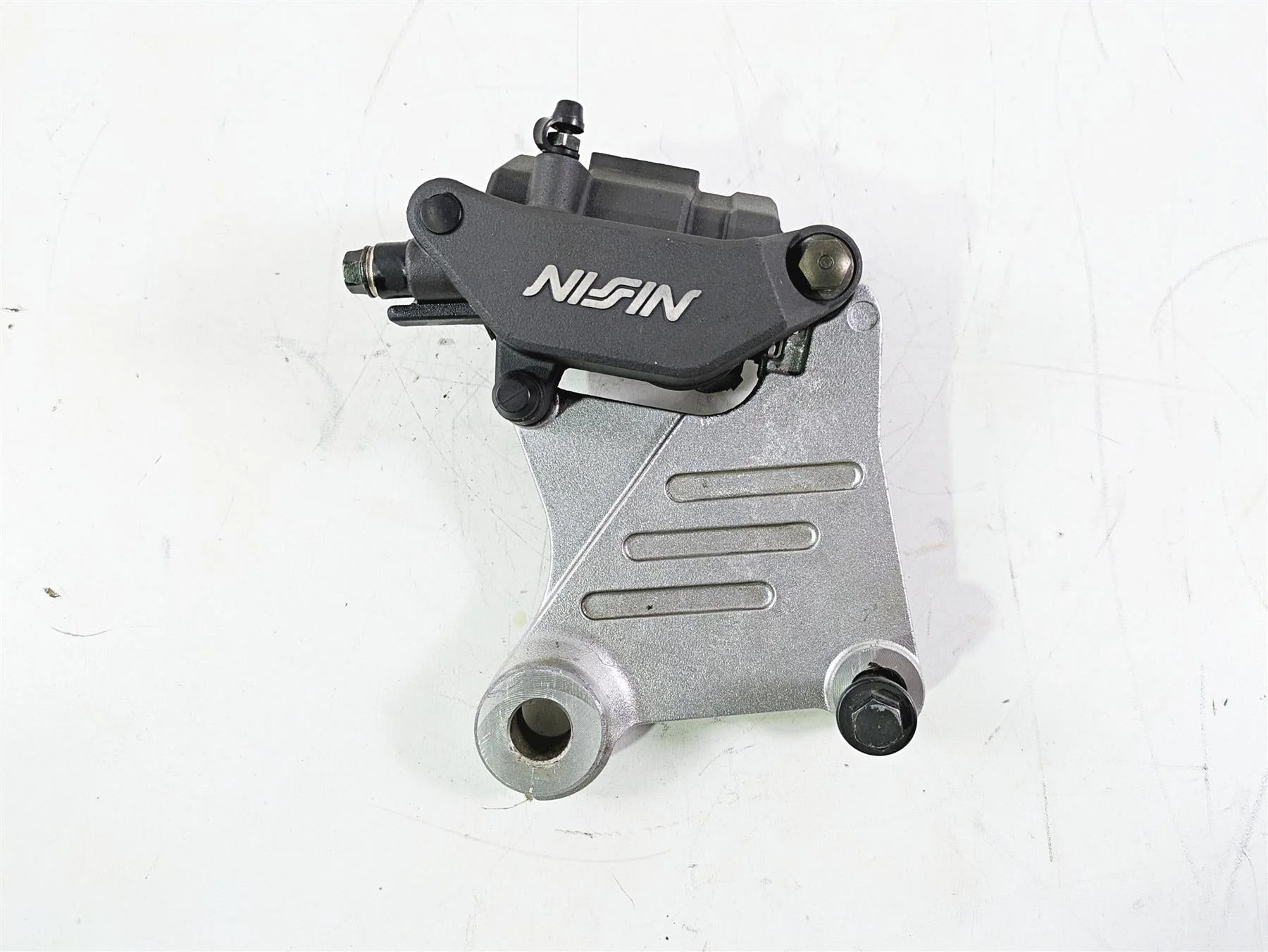 2002 Honda V-Twin VTX1800 C Rear Brake Caliper & Bracket Nissin 43150-MCH-006 - Image 5