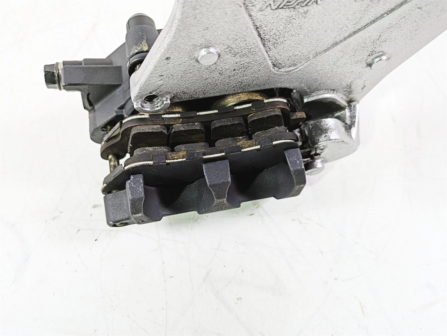 2002 Honda V-Twin VTX1800 C Rear Brake Caliper & Bracket Nissin 43150-MCH-006 - Image 8