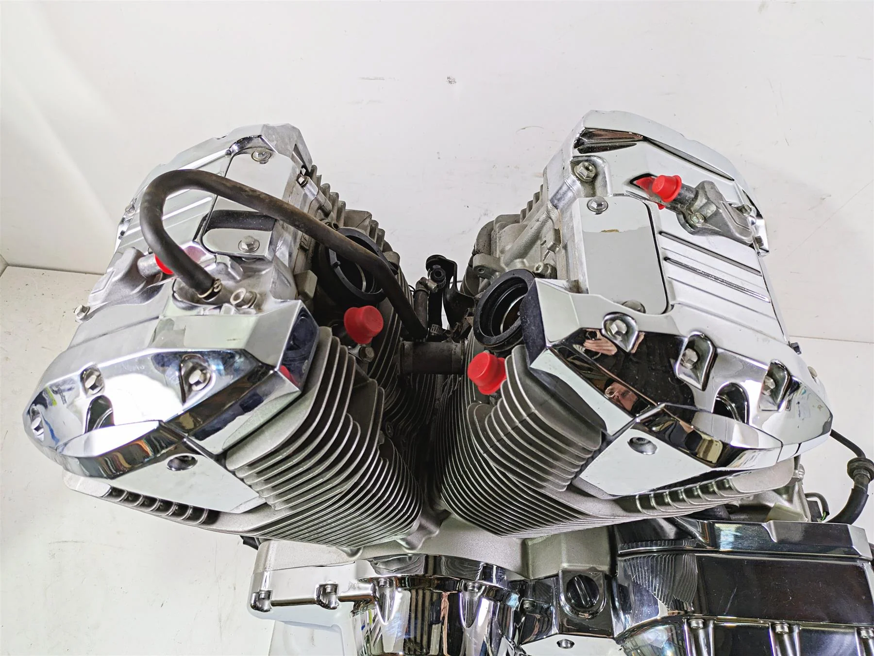 2002 Honda V-Twin VTX1800 C Running Engine Motor SC46E 11K Only 11100-MCH-000 - Image 6