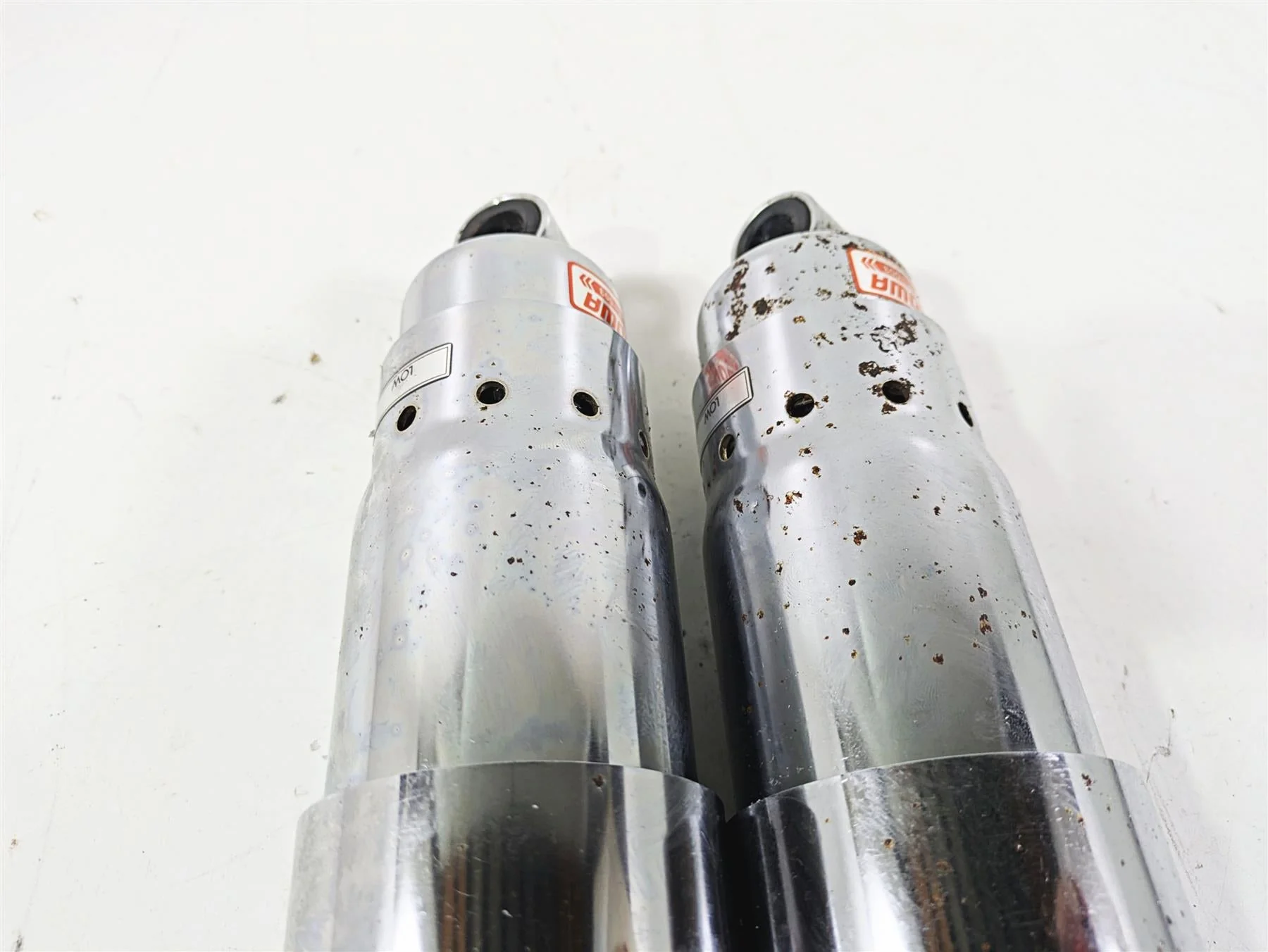 2002 Honda V-Twin VTX1800 C Showa Rear Suspension Shock Damper Set 52400-MCH-631 - Image 12