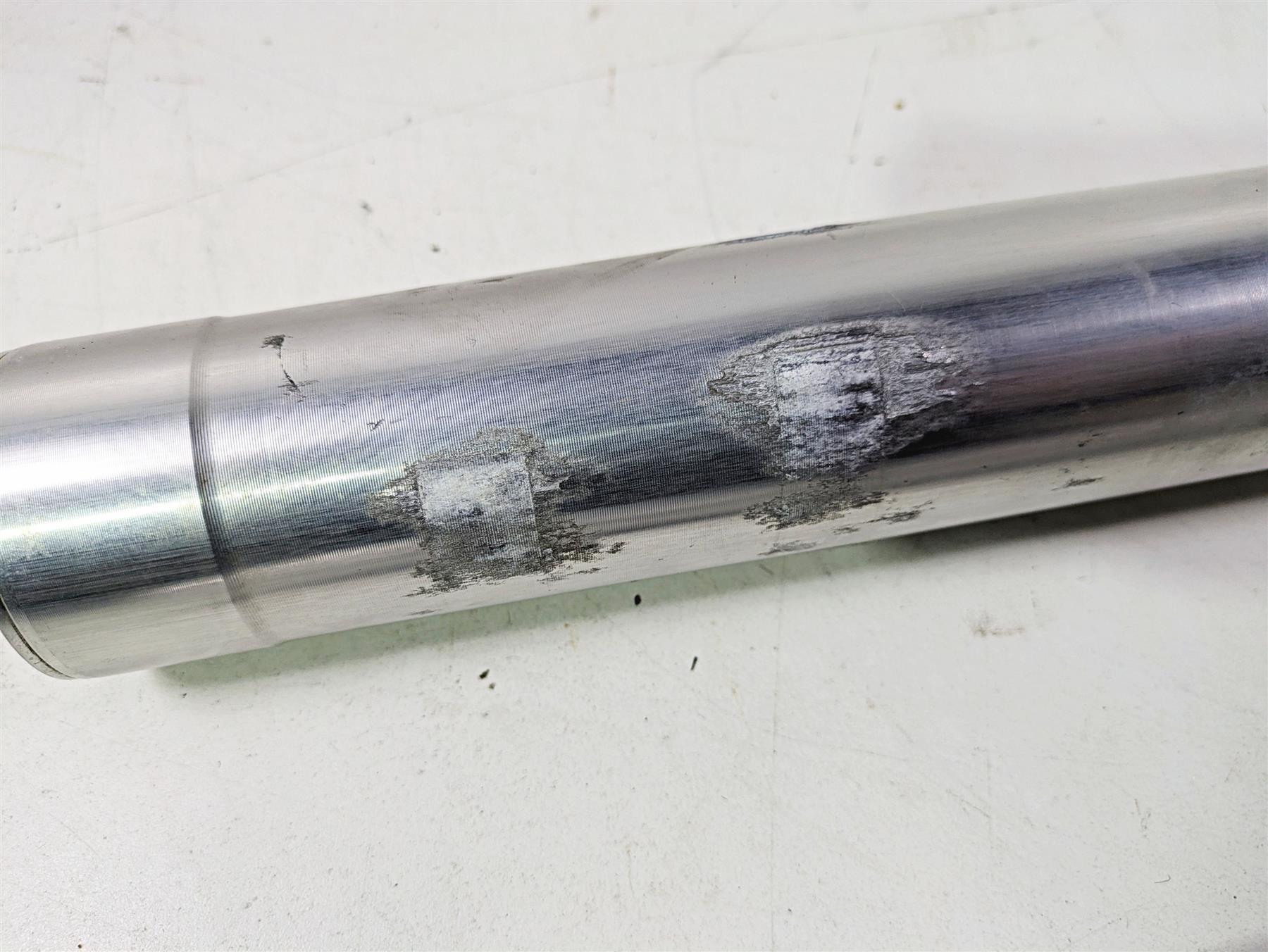 2002 Honda V-Twin VTX1800 C Straight Front Fork Leg Set - Read 51400-MCH-003 - Image 11