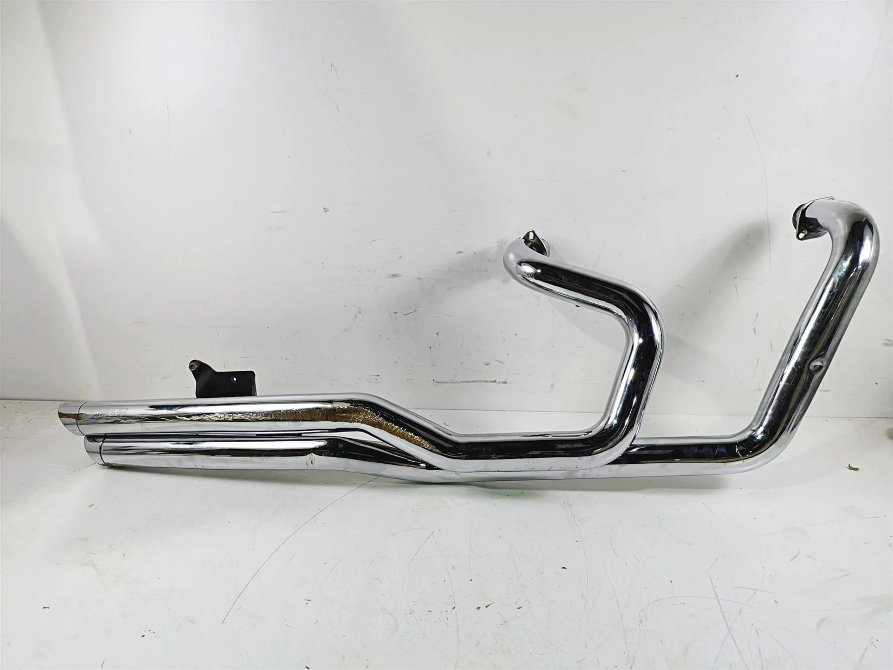 2002 Honda V-Twin VTX1800 C Vance Hines Full Exhaust System & Baffles READ