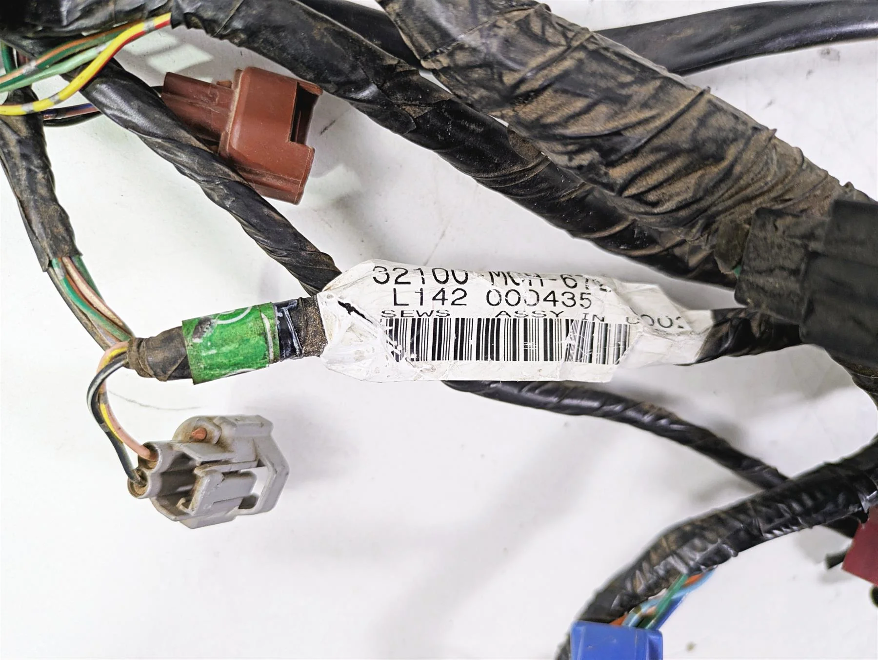 2002 Honda V-Twin VTX1800 C Wiring Harness Loom - No Cuts 32100-MCH-6720 - Image 2