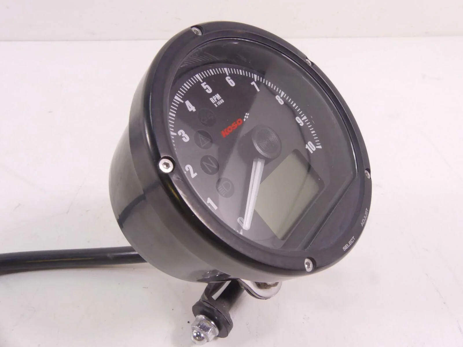 2002 Honda VT1100C2 Shadow Sabre Koso TNT-01 Speedometer Gauges & Wiring BA035K0 - Image 7