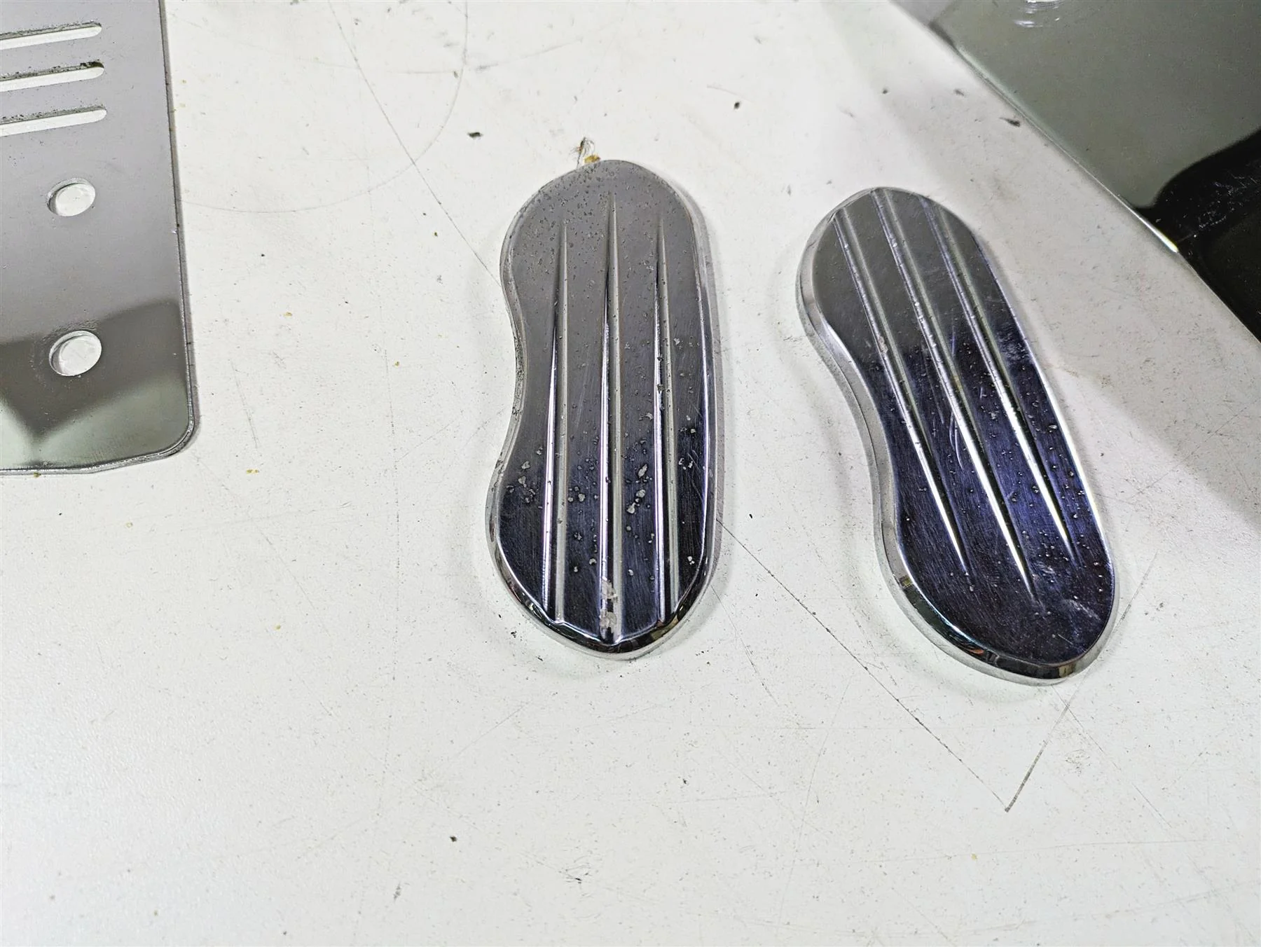 2002 Honda VTX1800 Retro Cobra Aftermarket Chrome Cover Set 06-0652 06-0650 - Image 4