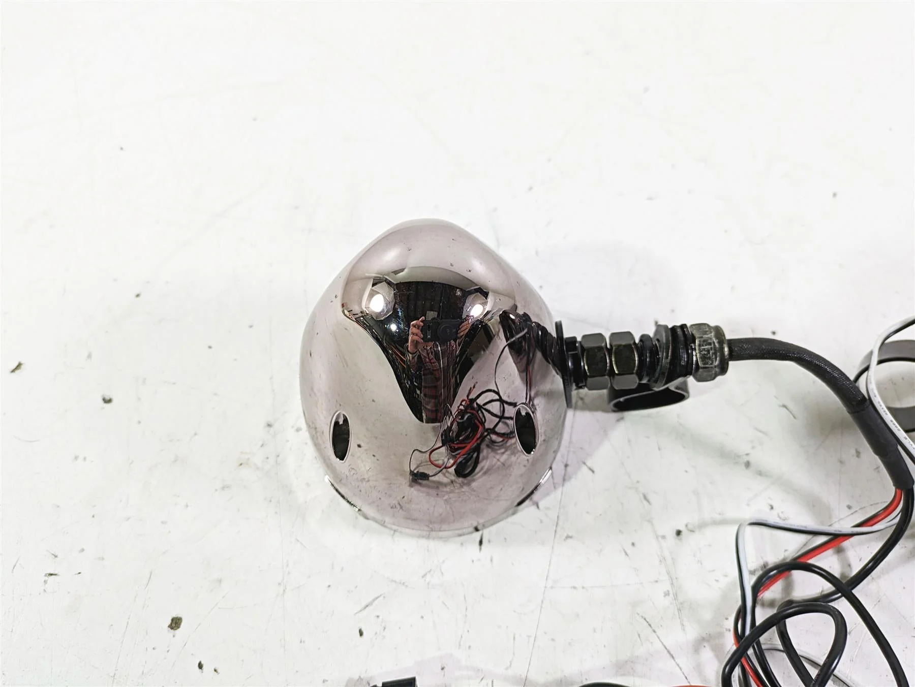 2002 Honda VTX1800 Retro Front Handlebar Speaker Set - Image 9