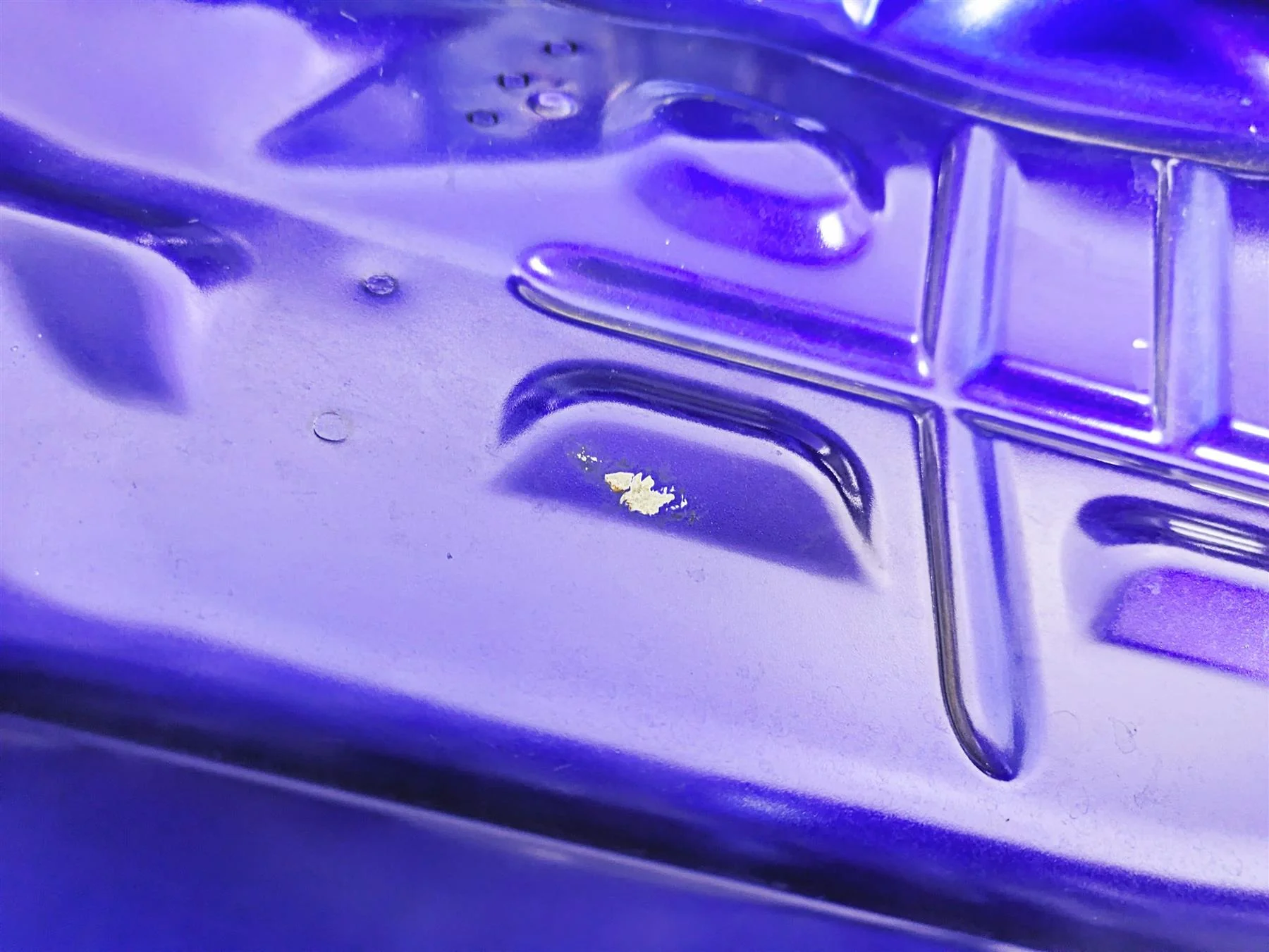 2002 Honda VTX1800 Retro Fuel Gas Tank Pearl Chromium Purple -Read 17520-MCV-670 - Image 11