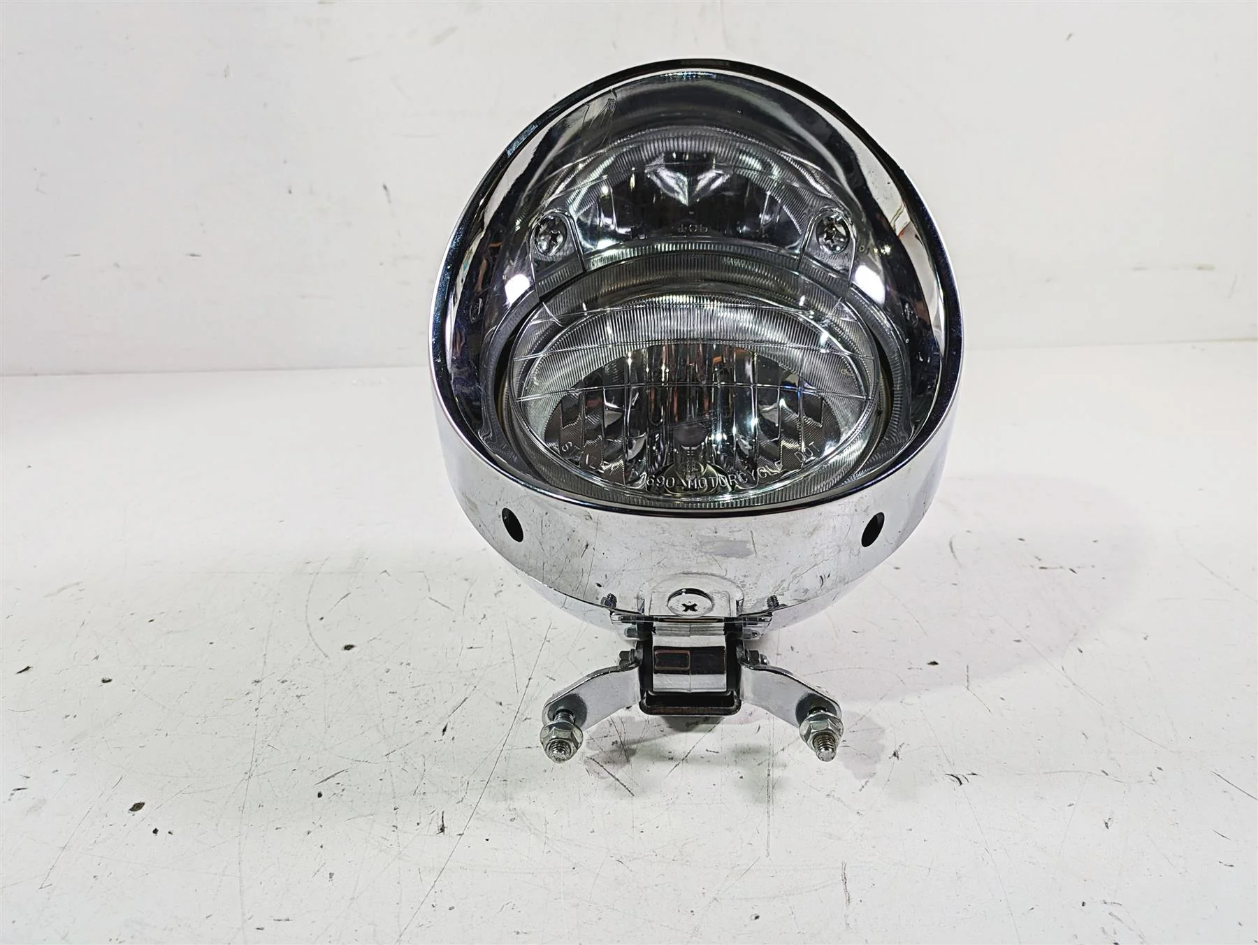 2002 Honda VTX1800 Retro Headlight Head Light & Housing Set 33120-MCH-671 - Image 11