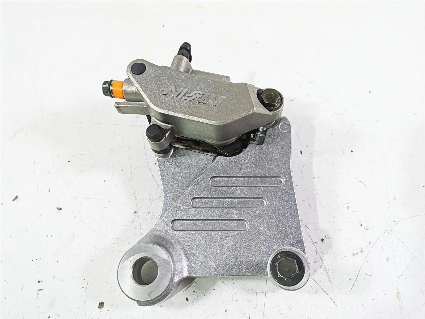 2002 Honda VTX1800 Retro Nissin Rear Brake Caliper + Bracket 43150-MCV-006