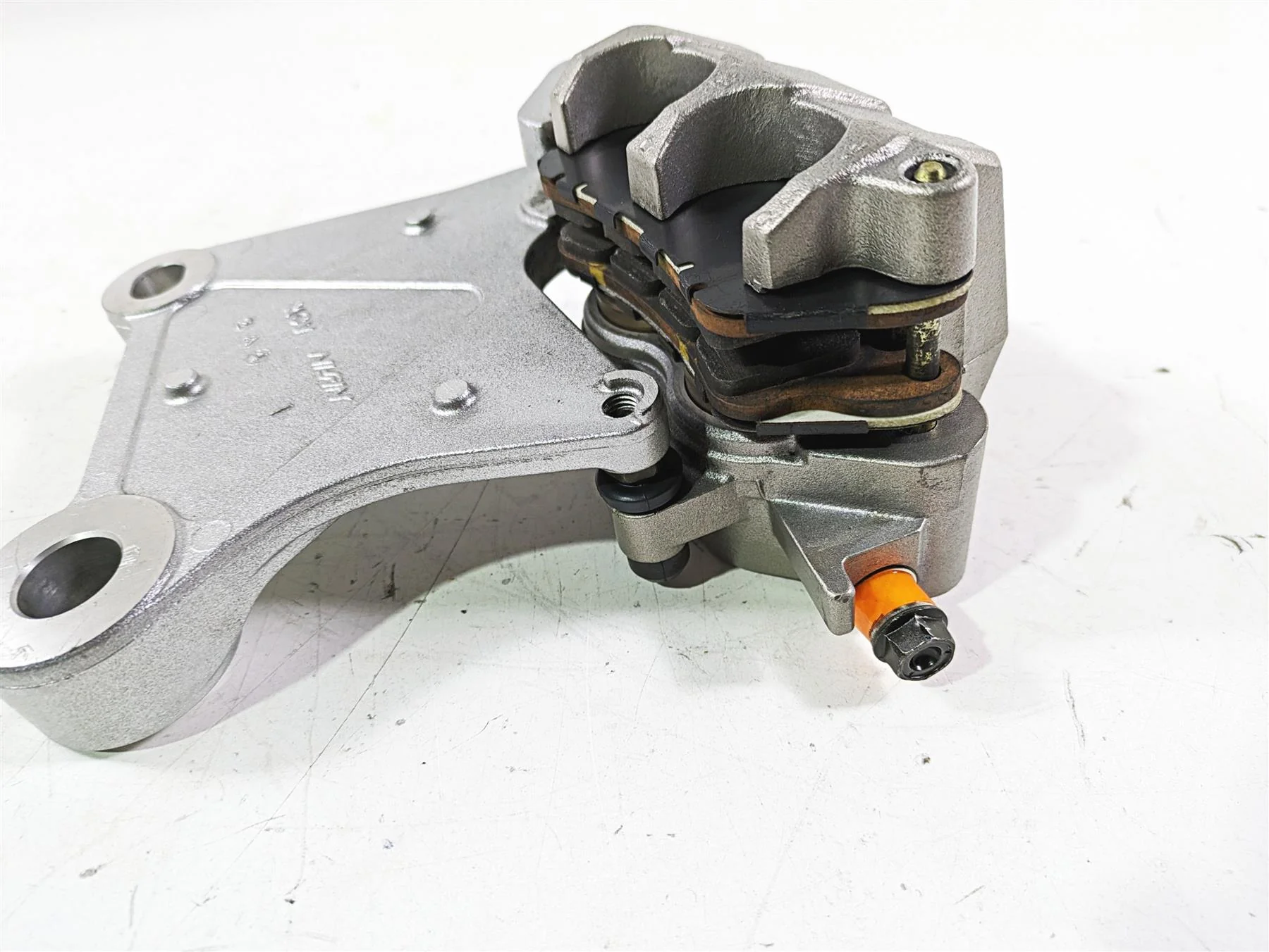 2002 Honda VTX1800 Retro Nissin Rear Brake Caliper + Bracket 43150-MCV-006 - Image 12