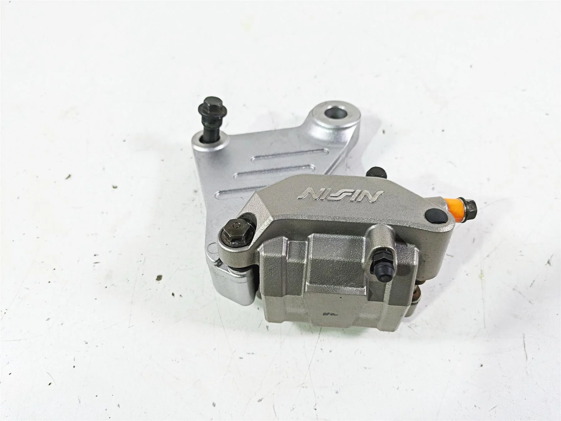 2002 Honda VTX1800 Retro Nissin Rear Brake Caliper + Bracket 43150-MCV-006 - Image 3