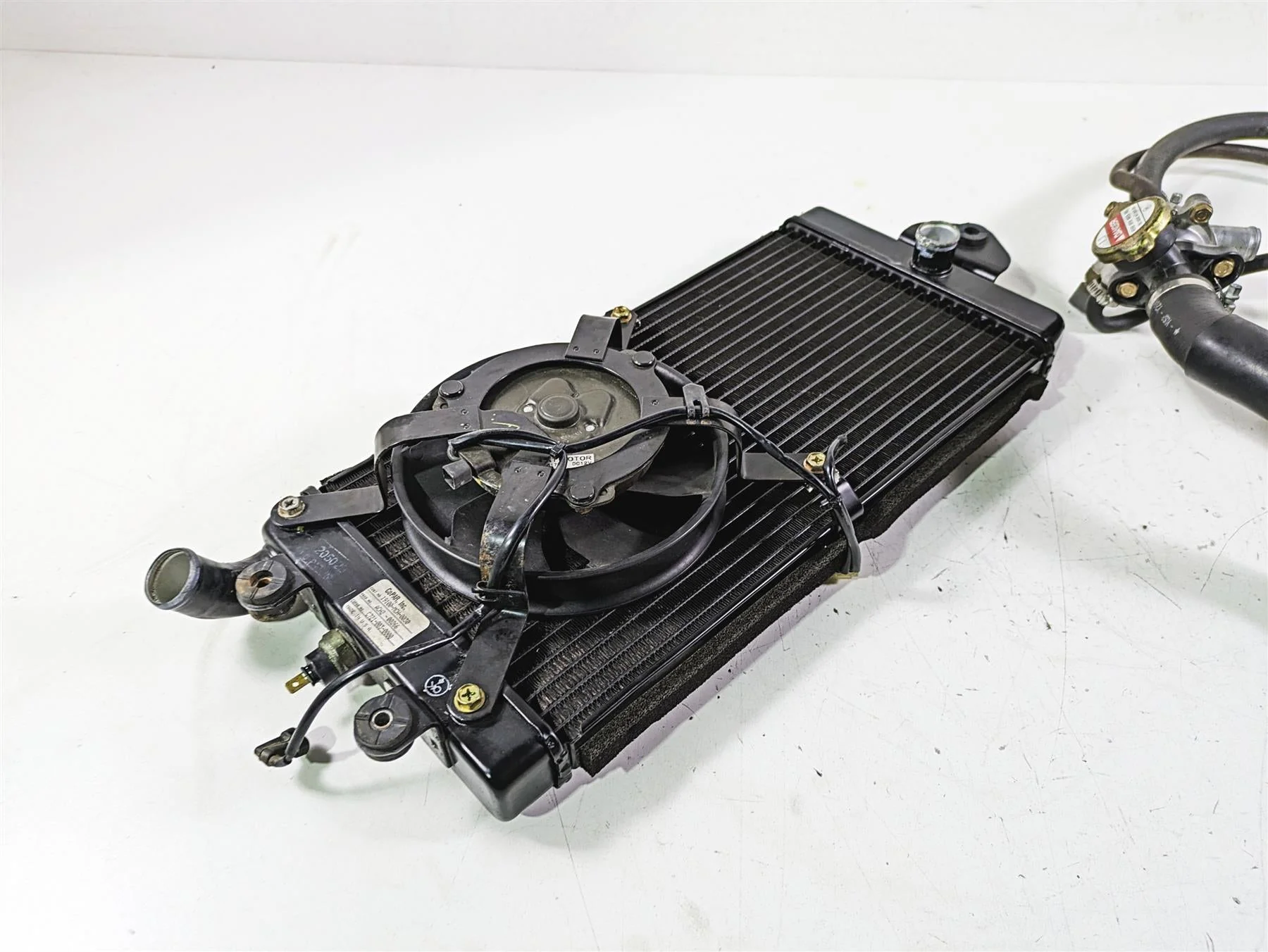 2002 Honda VTX1800 Retro Radiator Fan Reservoir Thermostat Set 19010-MCH-C20 - Image 12