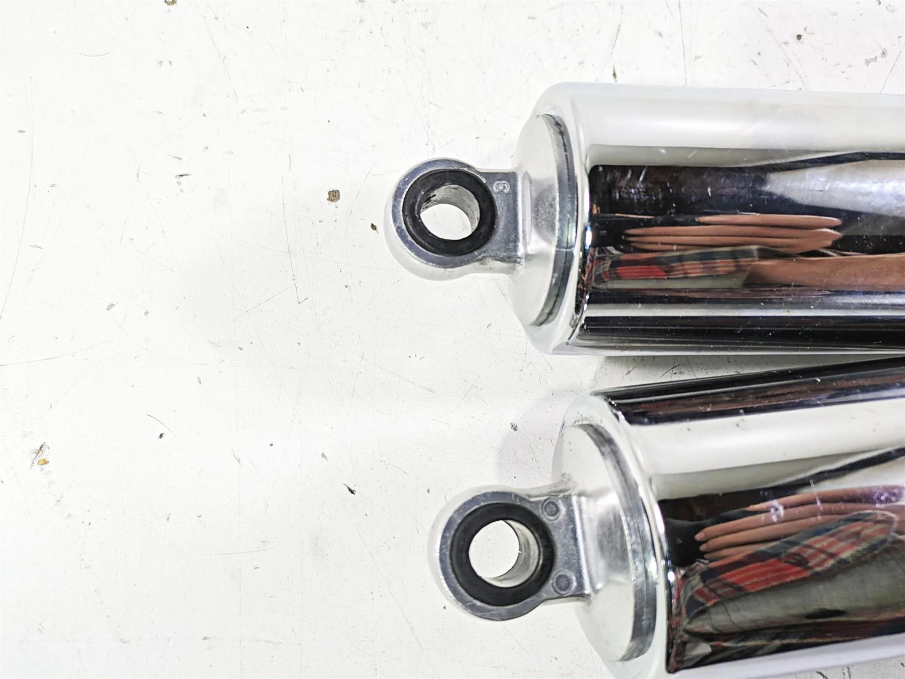 2002 Honda VTX1800 Retro Straight Showa 12 1/2" Rear Shock  Set  52400-MCV-003 - Image 11