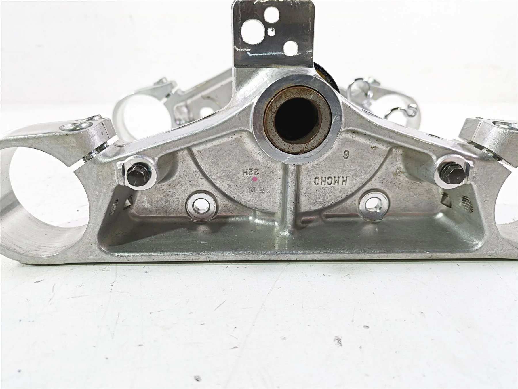 2002 Honda VTX1800 Retro Upper & Lower Triple Tree Set 53230-MCV-000 - Image 9