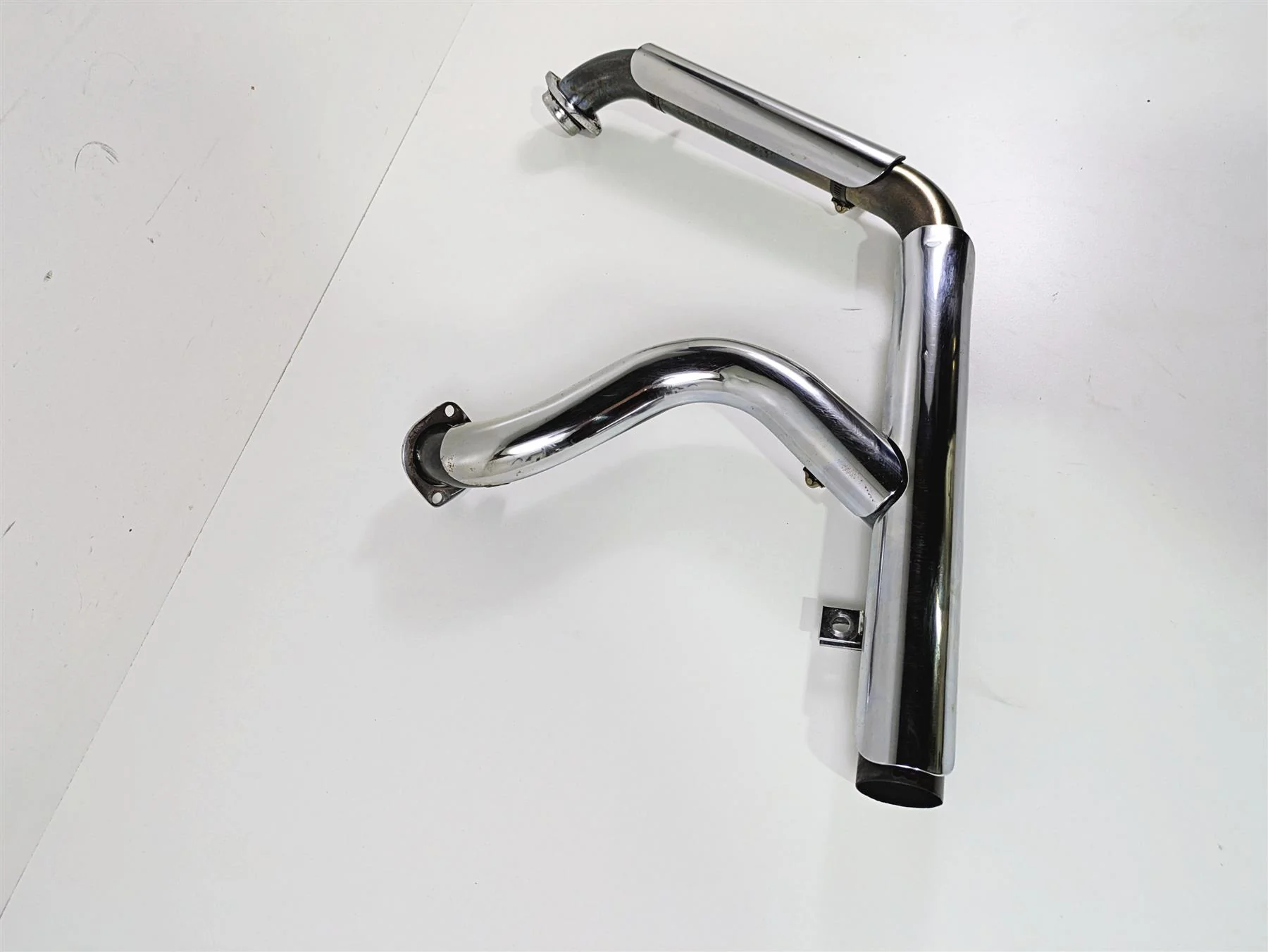 2002 Indian Spirit Deluxe 2 into 1 Exhaust Header Manifold  Set 37-400 - Image 3