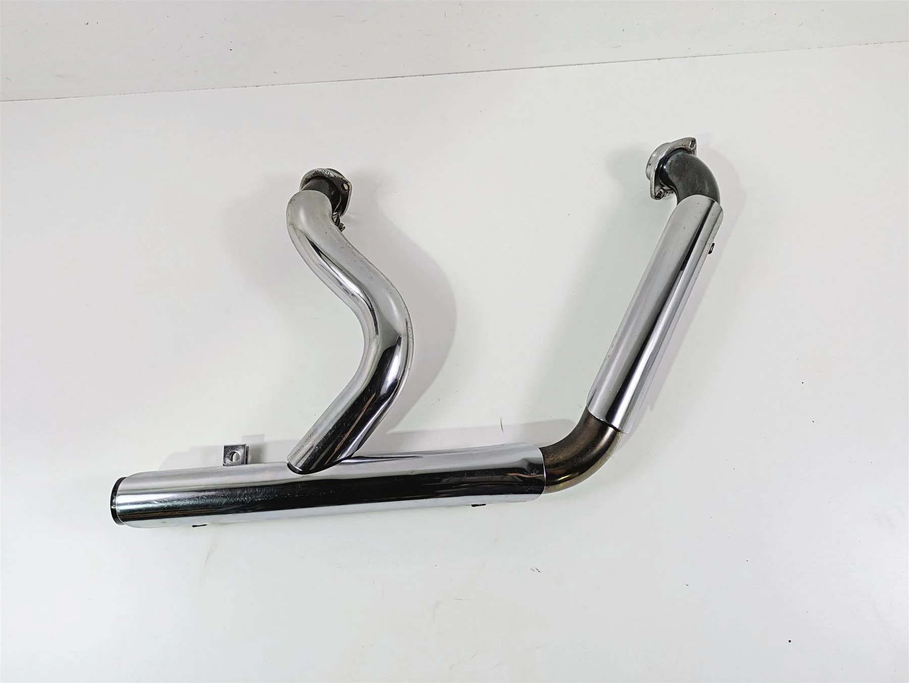 2002 Indian Spirit Deluxe 2 into 1 Exhaust Header Manifold  Set 37-400 - Image 5