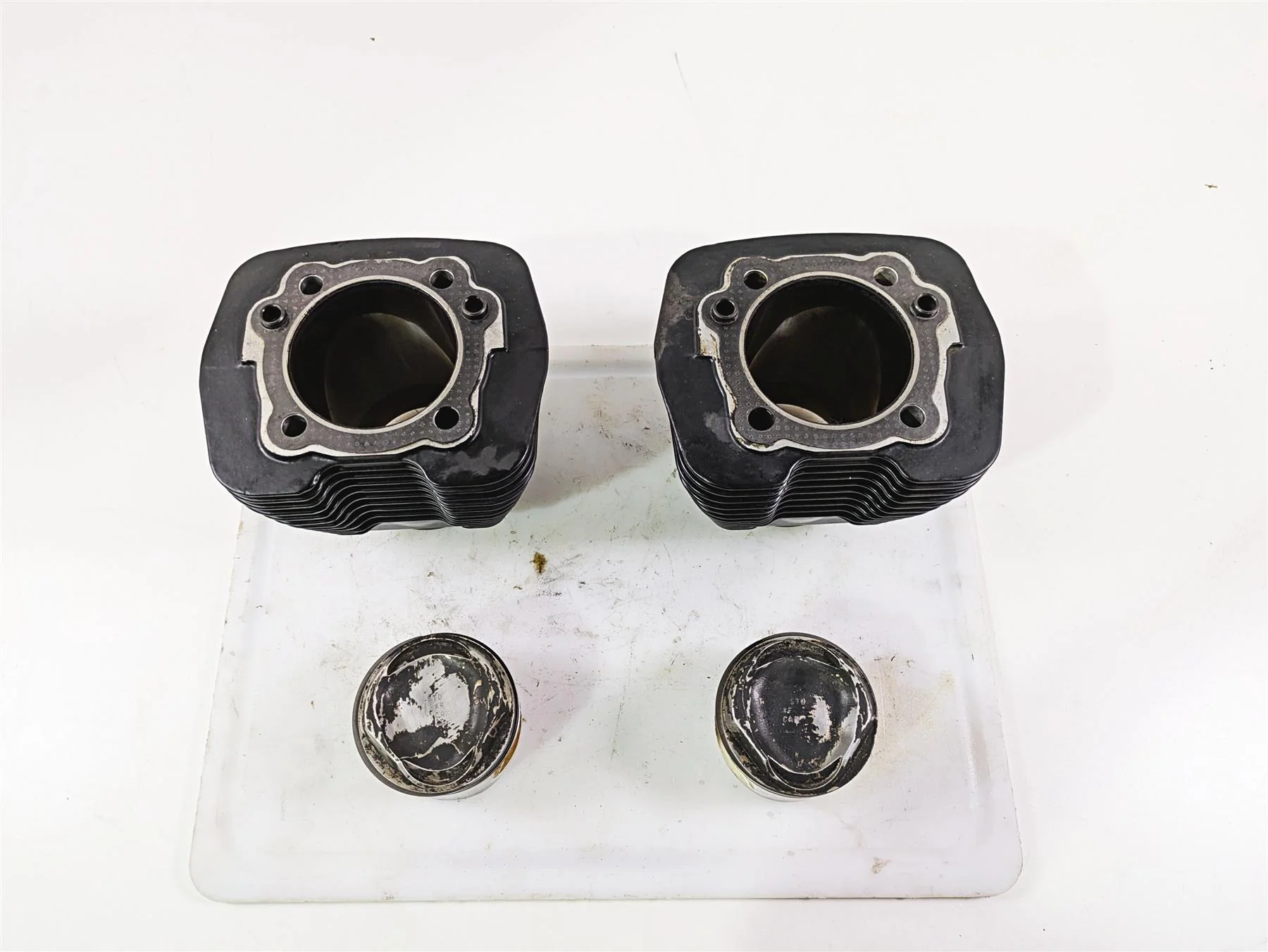 2002 Indian Spirit Deluxe 88ci S&S Cylinder Jugs & Piston Set 03-561 03-562 7080 - Image 2