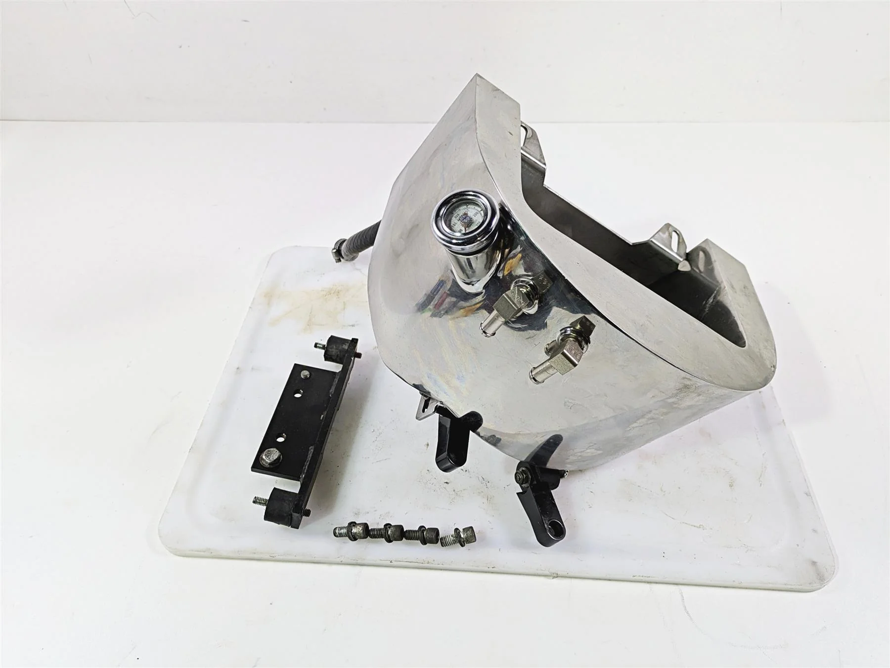 2002 Indian Spirit Deluxe Chrome Oil Tank Reservoir 29-962