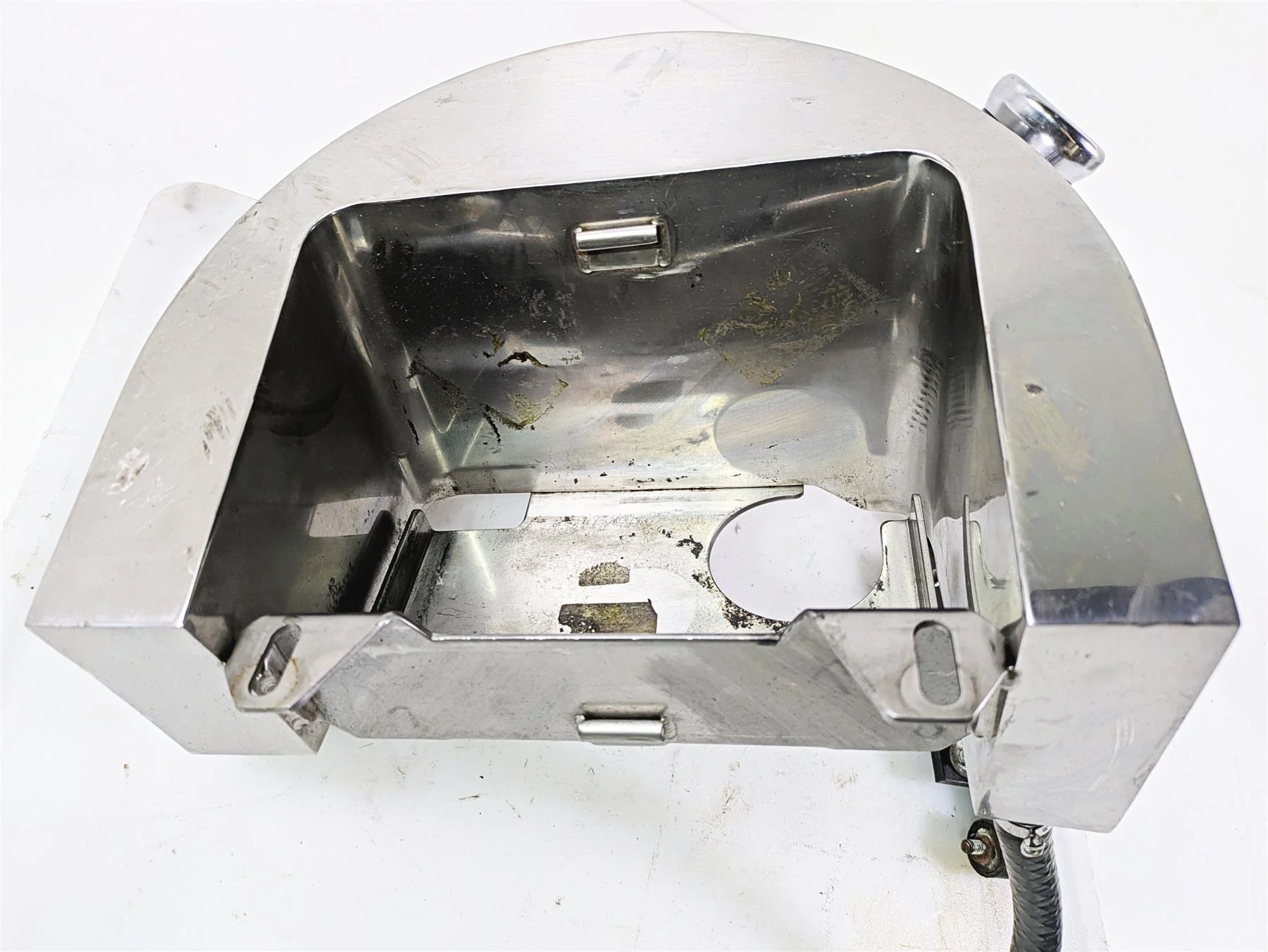 2002 Indian Spirit Deluxe Chrome Oil Tank Reservoir 29-962 - Image 11