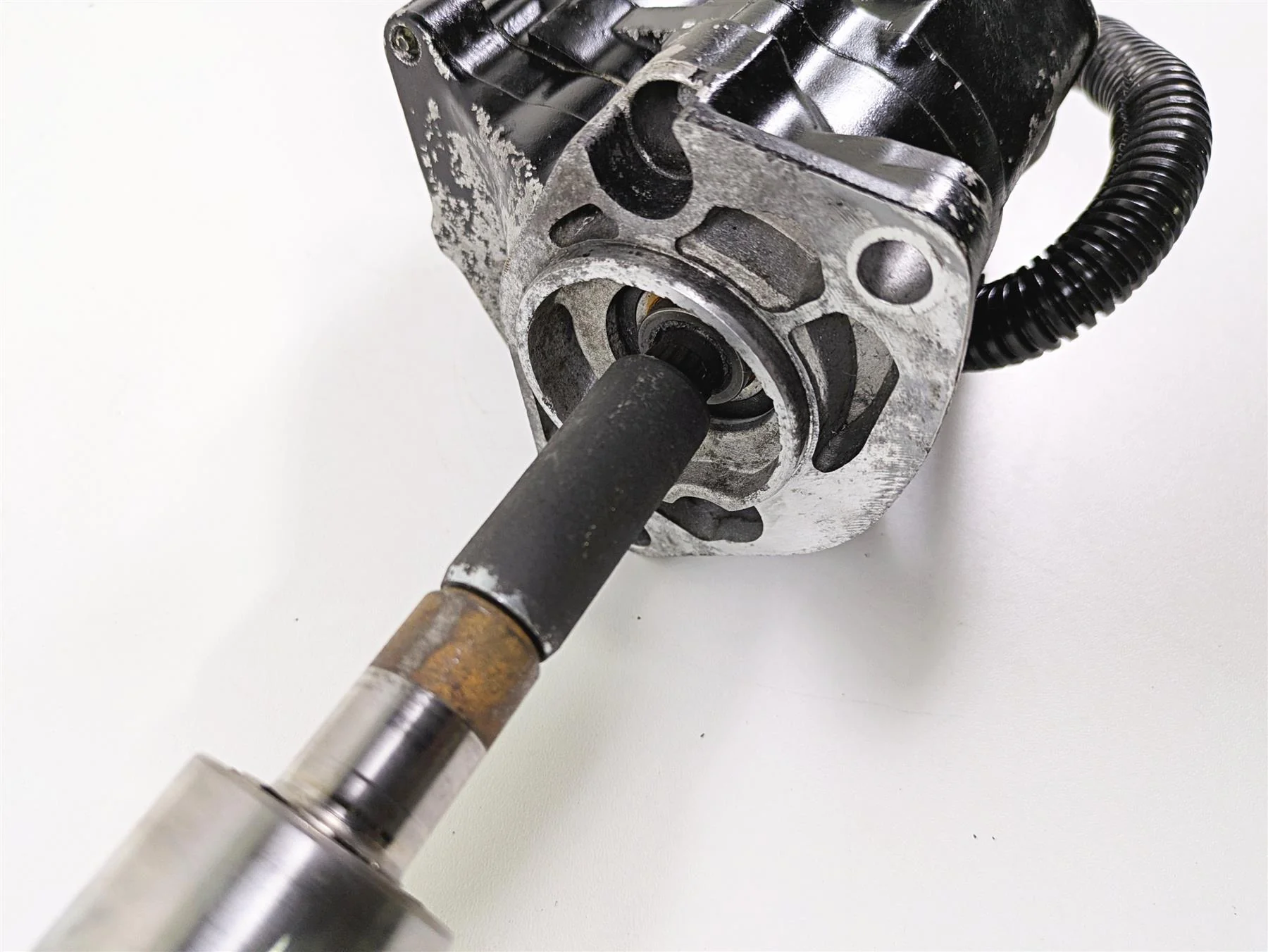 2002 Indian Spirit Deluxe Engine Starter Motor & Shaft & Gear Set  94-101 - Image 7