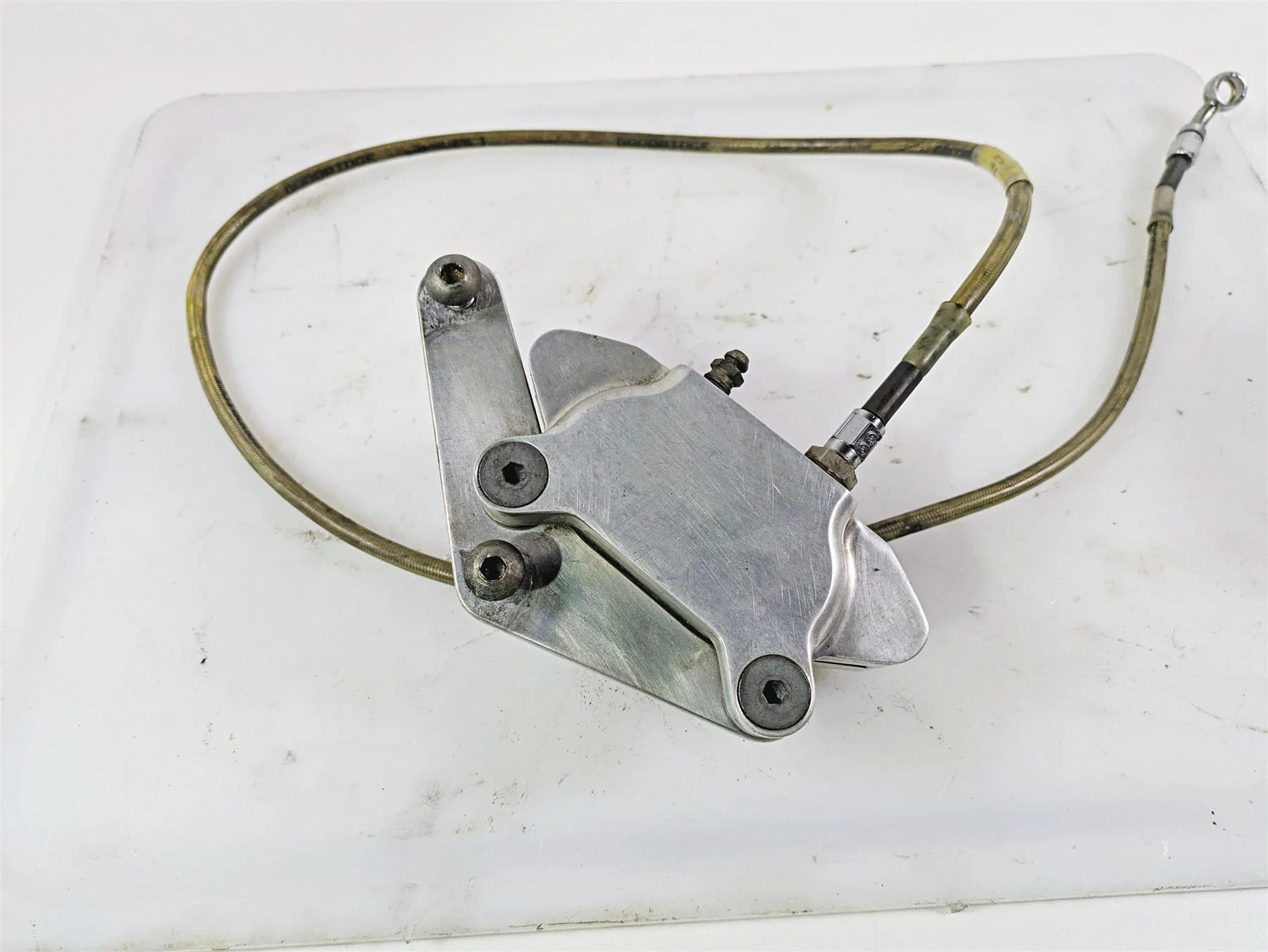 2002 Indian Spirit Deluxe Front Brake Caliper & Bracket 53-176 53-104 - Image 7