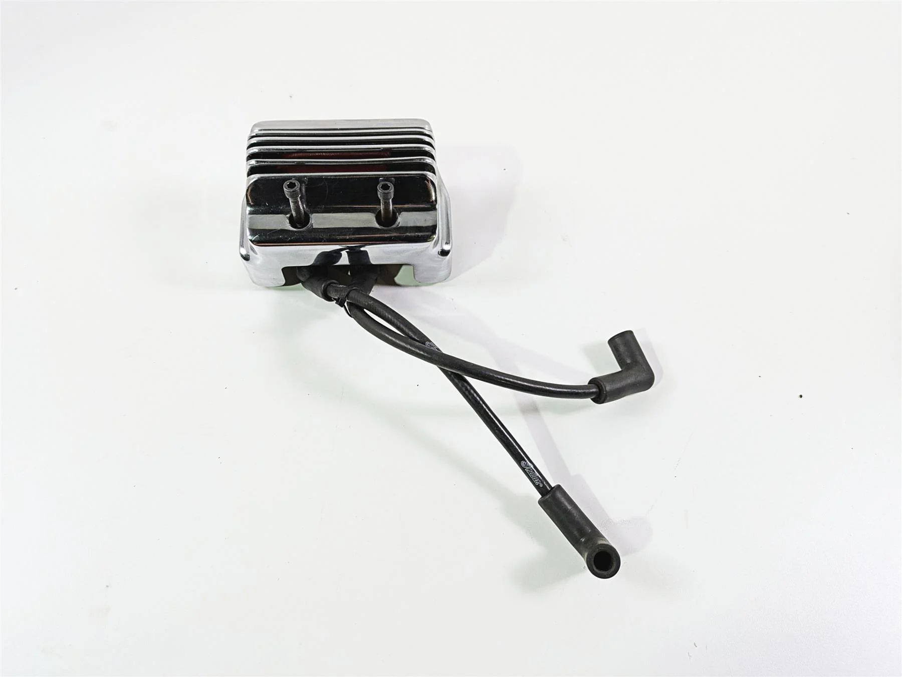 2002 Indian Spirit Deluxe Ignition Coil & Wires & Chrome Cover Set 94-268 - Image 3