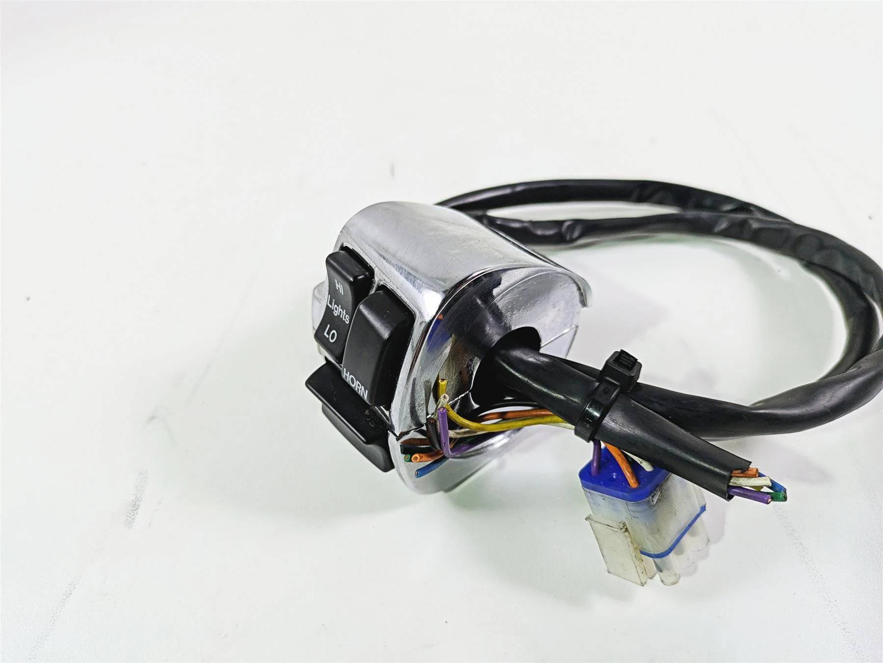 2002 Indian Spirit Deluxe Left Hand Control Switch Horn Lights Turn 43-523 - Image 9