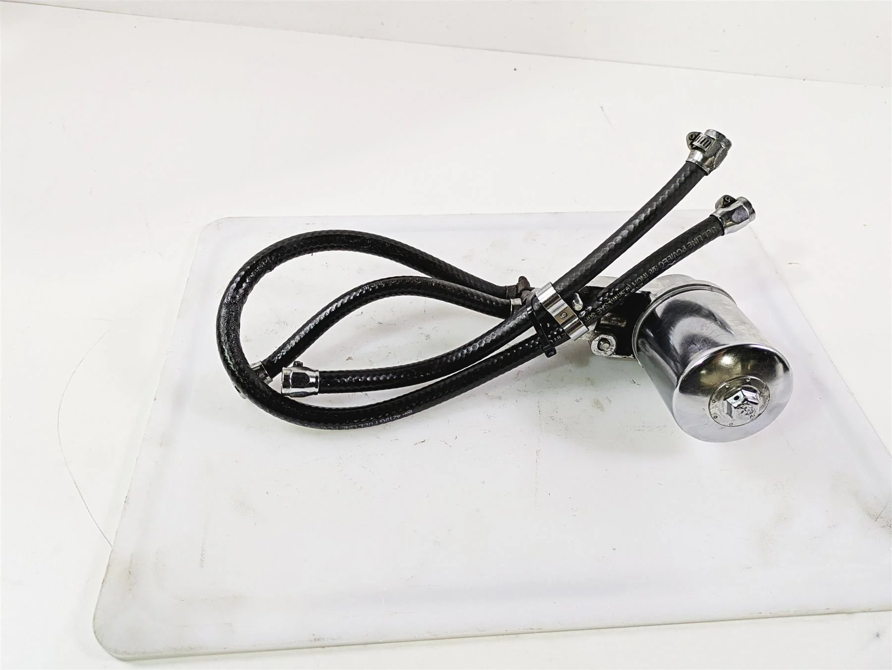 2002 Indian Spirit Deluxe Oil Filter Mount Holder Housing Flange 04-025 - Image 7