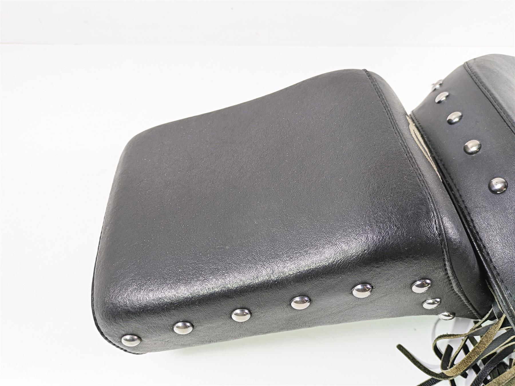 2002 Indian Spirit Deluxe Rider Passenger Studded Seat Saddle 62-097 - Image 3