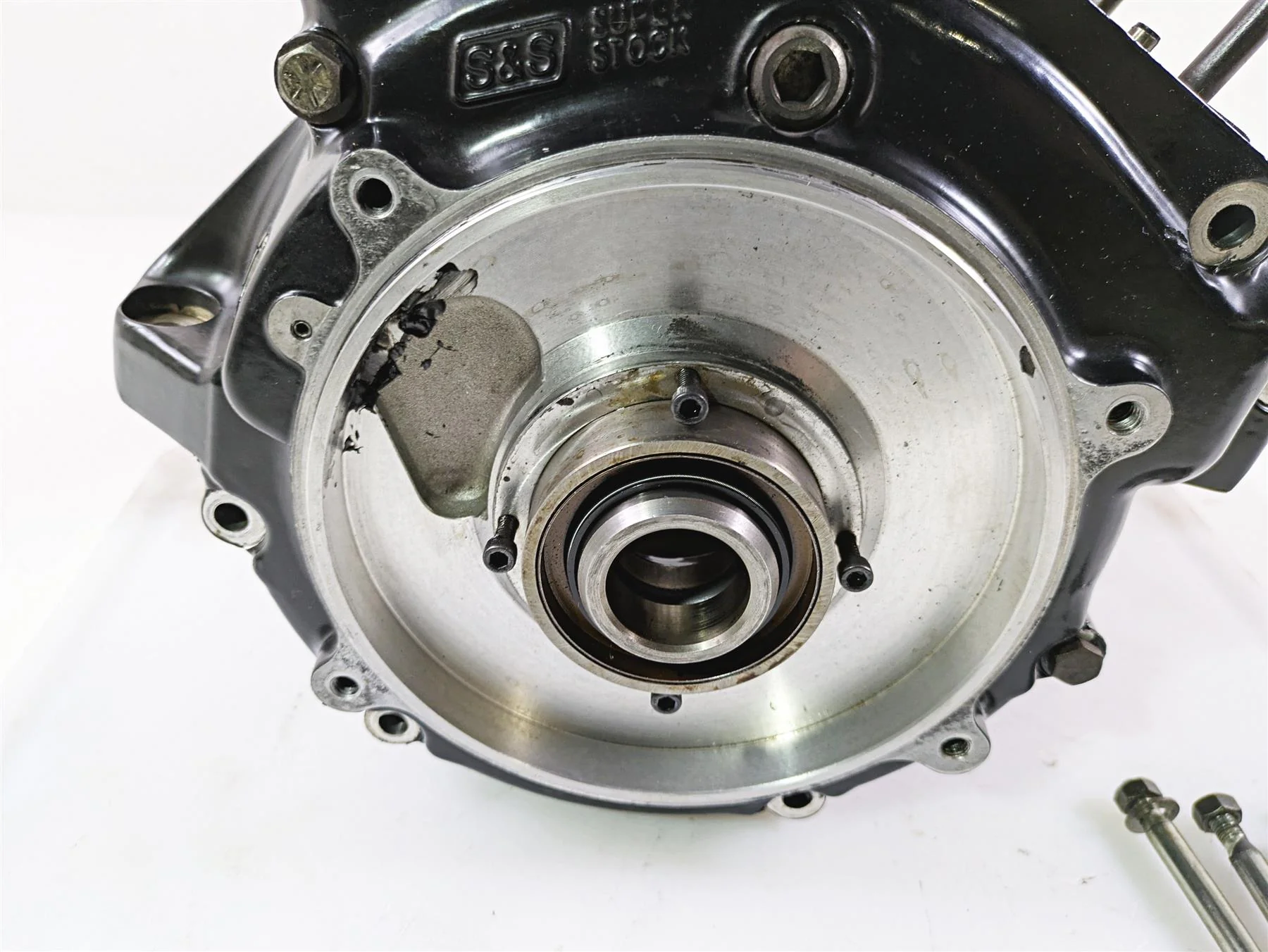 2002 Indian Spirit Deluxe S&S 88ci Super Stock Engine Crank Case Set 00-186 - Image 7